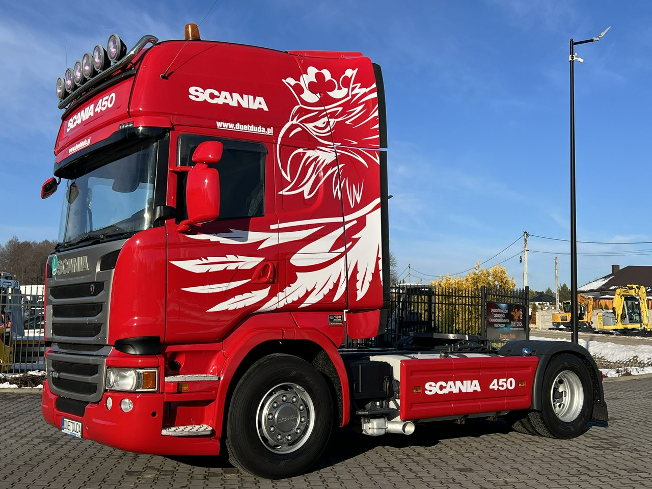 Влекач Scania R 450 Topline E6 4x2 Retarder Klima Postojowa !!!: снимка 7