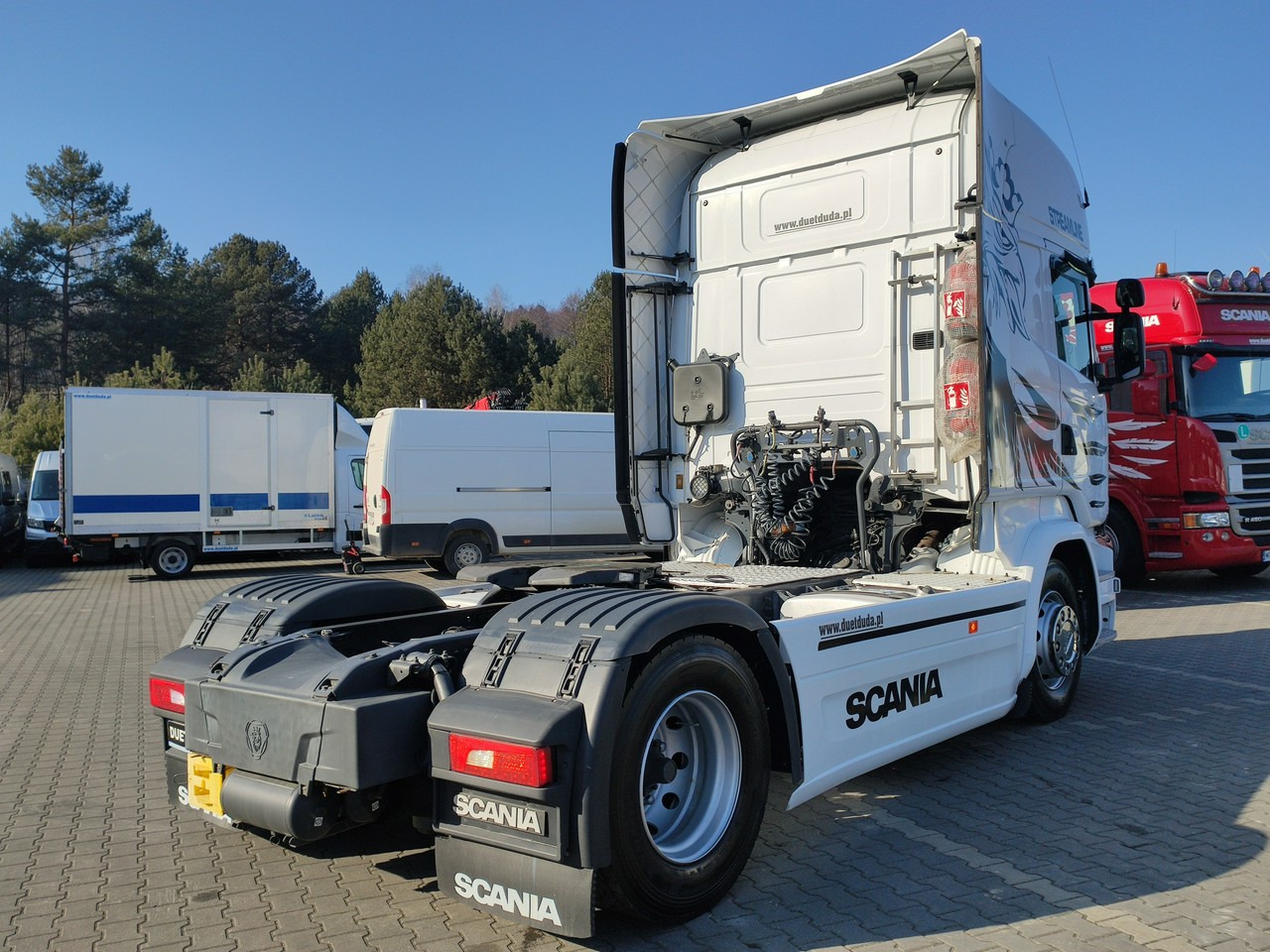 Scania R 450 Topline E6 4x2 Retarder Klima Postojowa !!! - Влекач: снимка 5 Scania R 450 Topline E6 4x2 Retarder Klima Postojowa !!! - Влекач: снимка 5