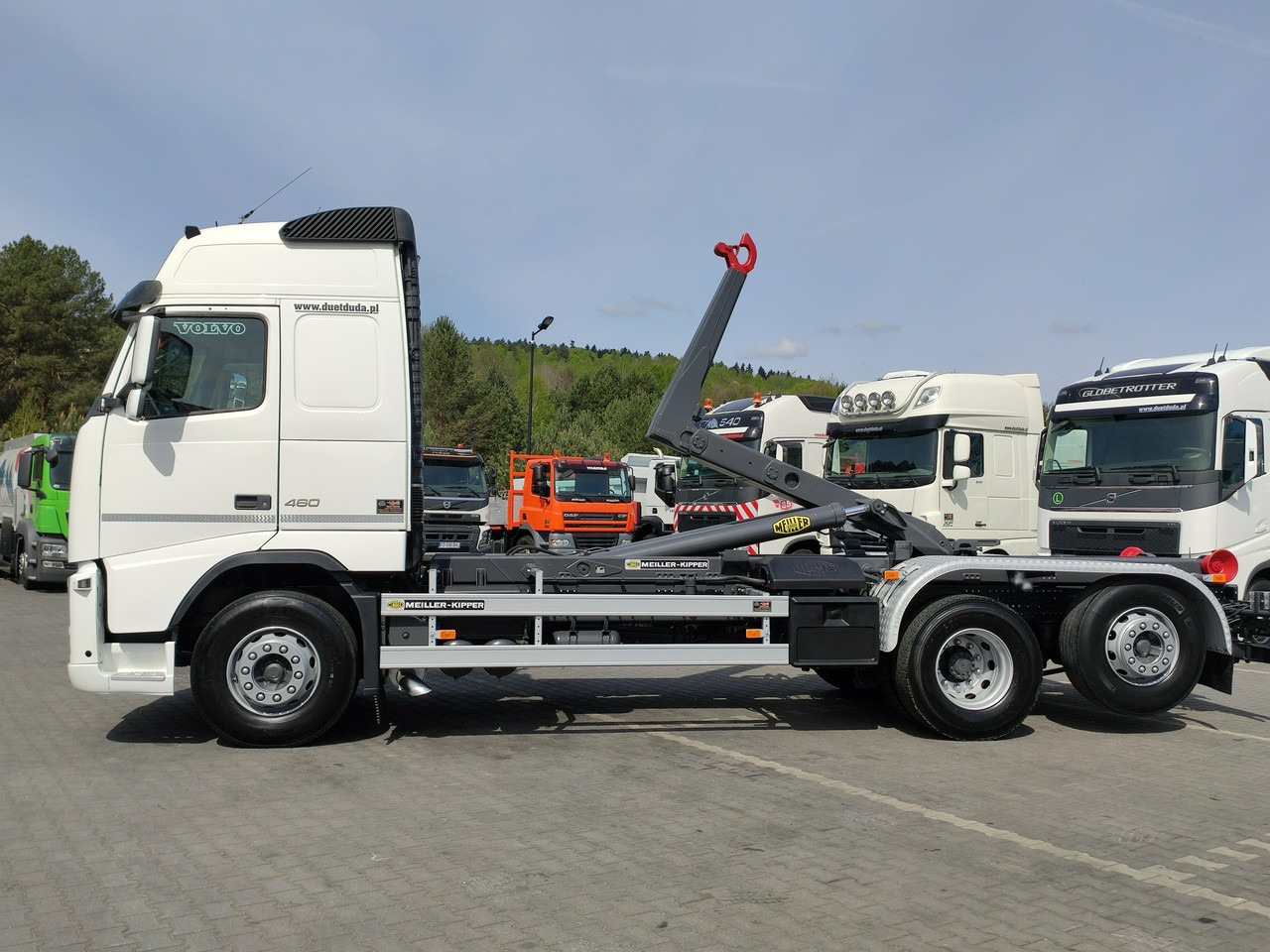 Volvo FH 460 Globetrotter Hakowiec Kipper Meiller - Мултилифт с кука камион: снимка 5 Volvo FH 460 Globetrotter Hakowiec Kipper Meiller - Мултилифт с кука камион: снимка 5