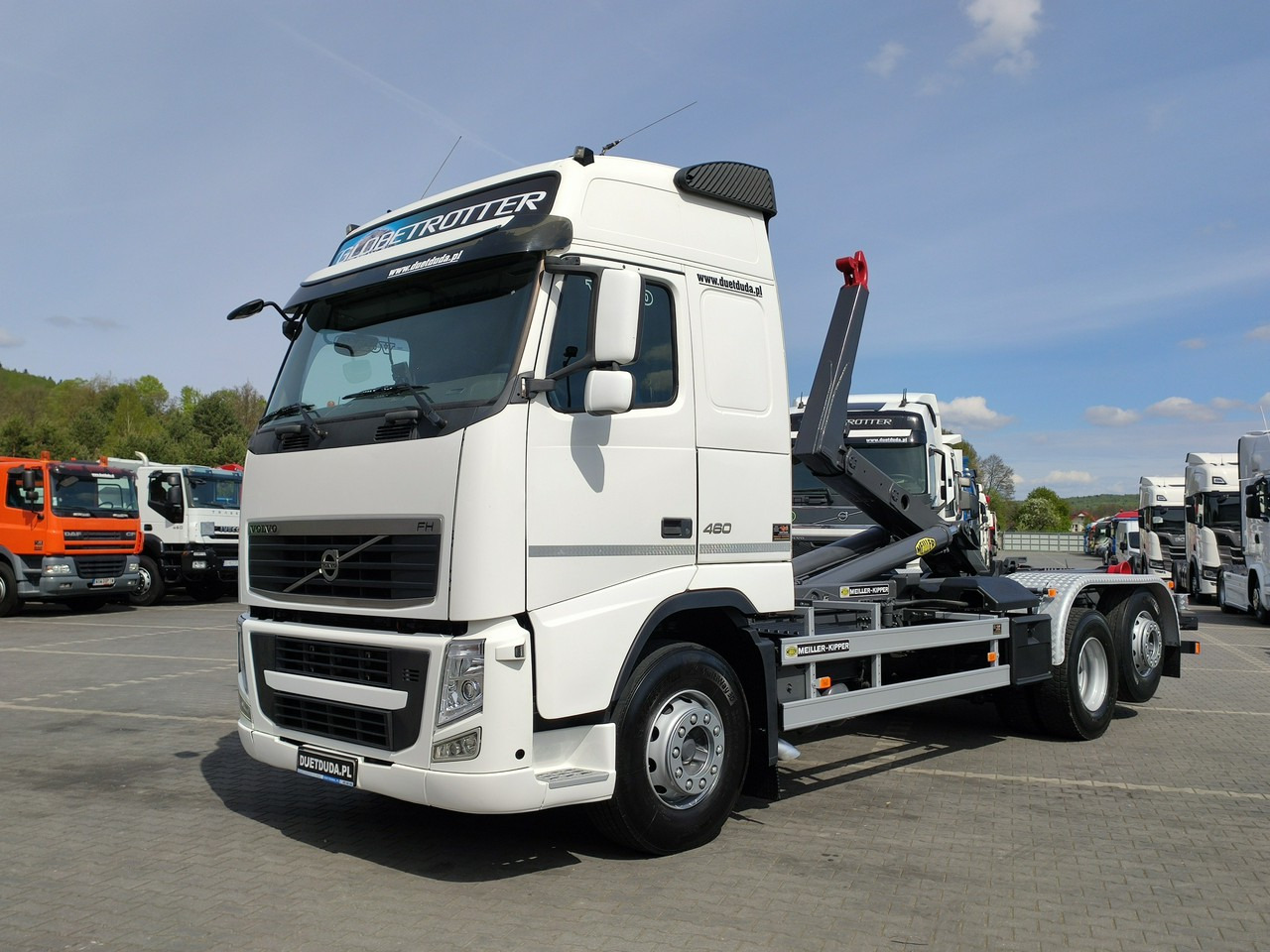 Volvo FH 460 Globetrotter Hakowiec Kipper Meiller - Мултилифт с кука камион: снимка 1 Volvo FH 460 Globetrotter Hakowiec Kipper Meiller - Мултилифт с кука камион: снимка 1