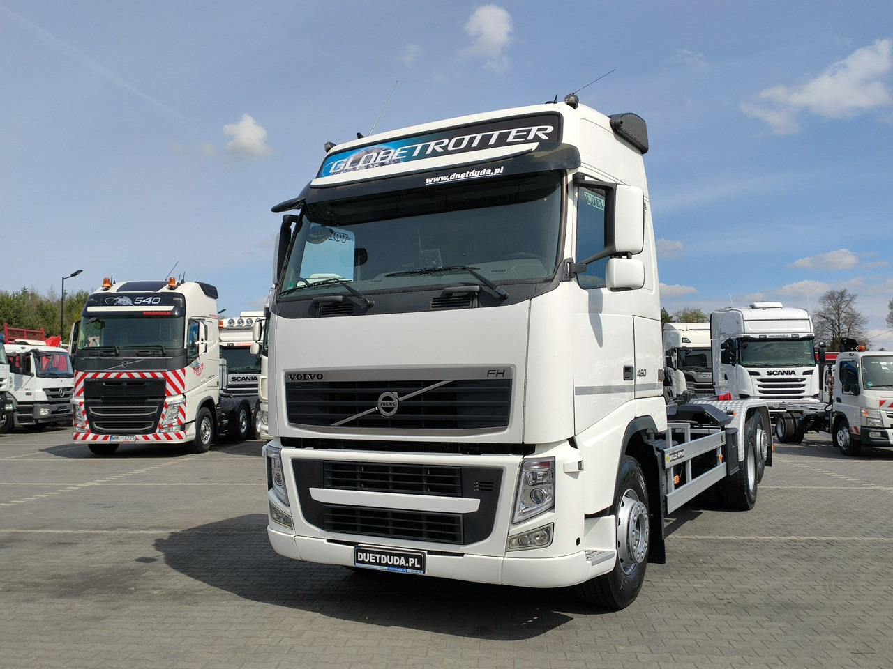 Volvo FH 460 Globetrotter Hakowiec Kipper Meiller - Мултилифт с кука камион: снимка 3 Volvo FH 460 Globetrotter Hakowiec Kipper Meiller - Мултилифт с кука камион: снимка 3