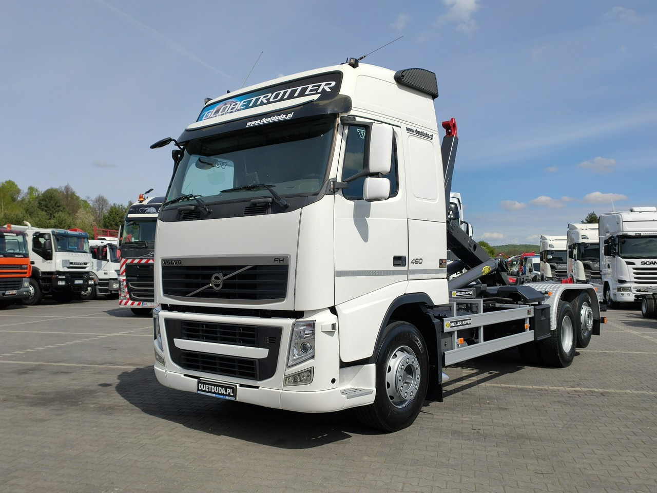 Volvo FH 460 Globetrotter Hakowiec Kipper Meiller - Мултилифт с кука камион: снимка 2 Volvo FH 460 Globetrotter Hakowiec Kipper Meiller - Мултилифт с кука камион: снимка 2