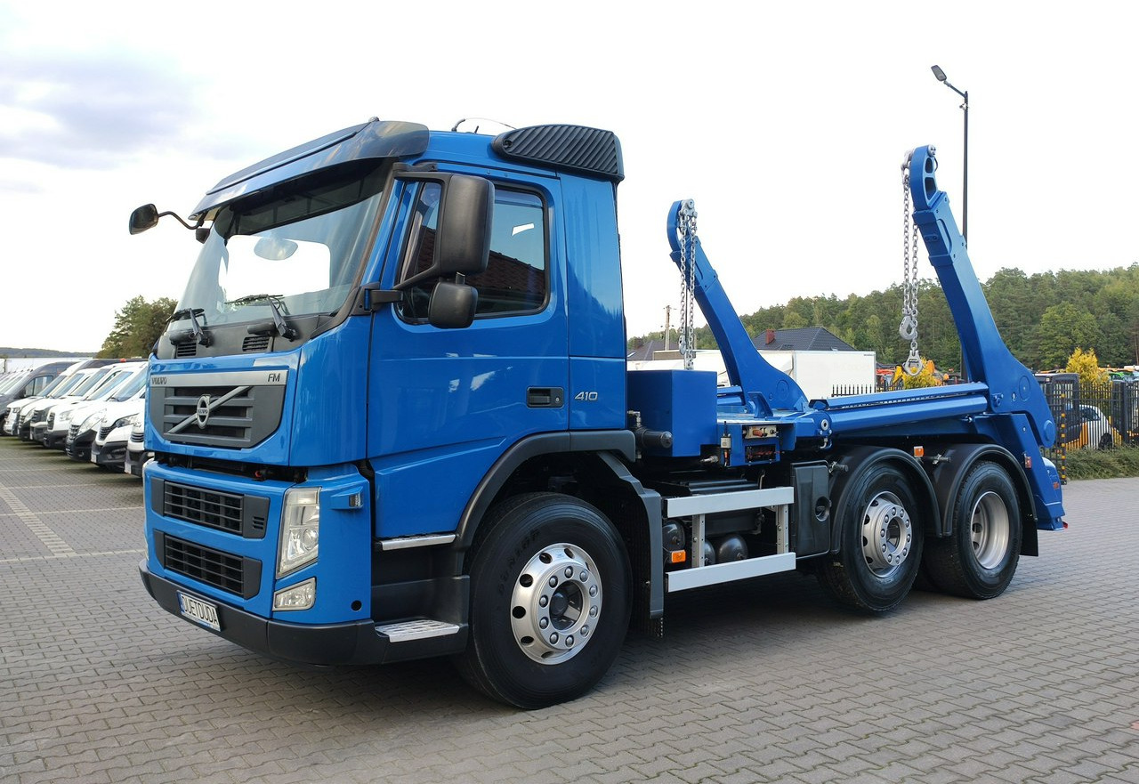 Volvo FM 410 E5 Bramowiec Hakowiec 6x2 Oś Skrętna / Podnoszona Automat - Мултилифт за контейнери камион: снимка 1 Volvo FM 410 E5 Bramowiec Hakowiec 6x2 Oś Skrętna / Podnoszona Automat - Мултилифт за контейнери камион: снимка 1