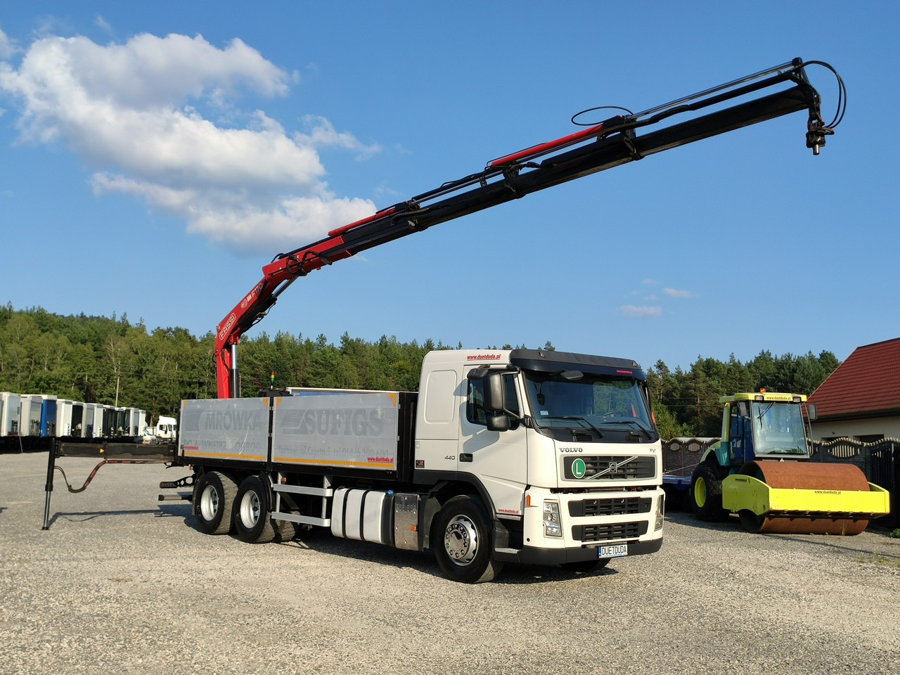 Volvo FM 440 6x4 HDS FASSI F170 Składany w Literę Z - Бордови камион, Камион с кран: снимка 1 Volvo FM 440 6x4 HDS FASSI F170 Składany w Literę Z - Бордови камион, Камион с кран: снимка 1