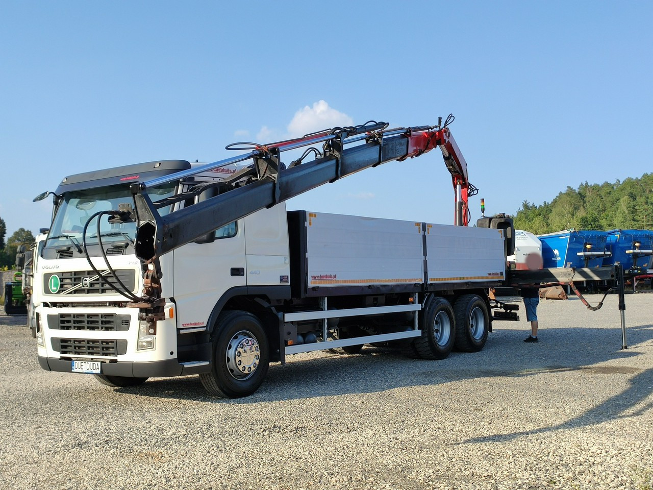 Лизинг на Volvo FM 440 6x4 HDS FASSI F170 Składany w Literę Z Volvo FM 440 6x4 HDS FASSI F170 Składany w Literę Z: снимка 19
