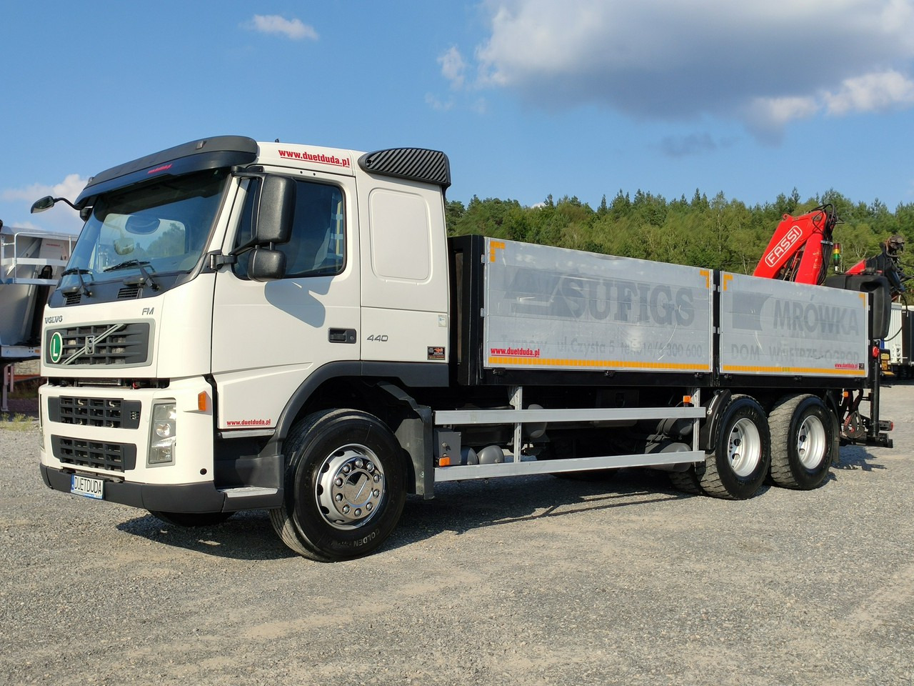 Volvo FM 440 6x4 HDS FASSI F170 Składany w Literę Z - Бордови камион, Камион с кран: снимка 2 Volvo FM 440 6x4 HDS FASSI F170 Składany w Literę Z - Бордови камион, Камион с кран: снимка 2