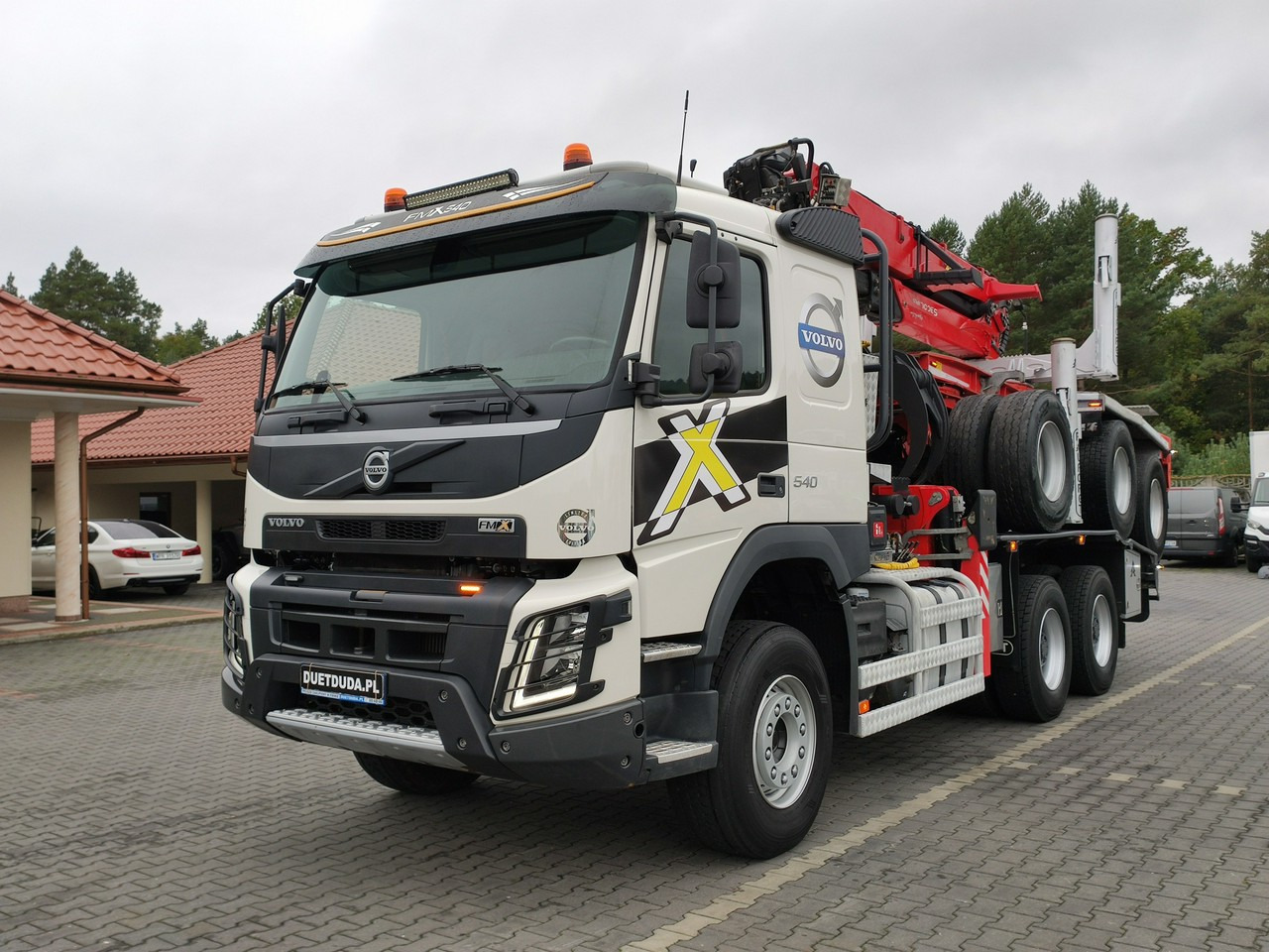 Volvo FMX 540 6x4 RETARDER PALFORET EPSILON S300L Do Drewna - Камион за дърва: снимка 2 Volvo FMX 540 6x4 RETARDER PALFORET EPSILON S300L Do Drewna - Камион за дърва: снимка 2