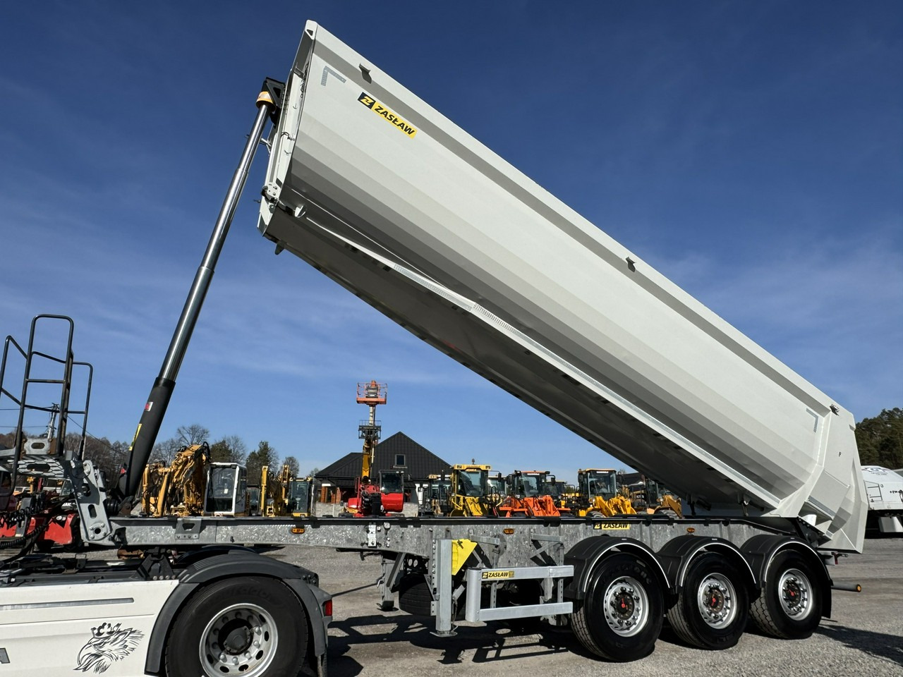 Zasław D-653A Mulda Stalowa Hardox 30m - Самосвал полуремарке: снимка 2 Zasław D-653A Mulda Stalowa Hardox 30m - Самосвал полуремарке: снимка 2
