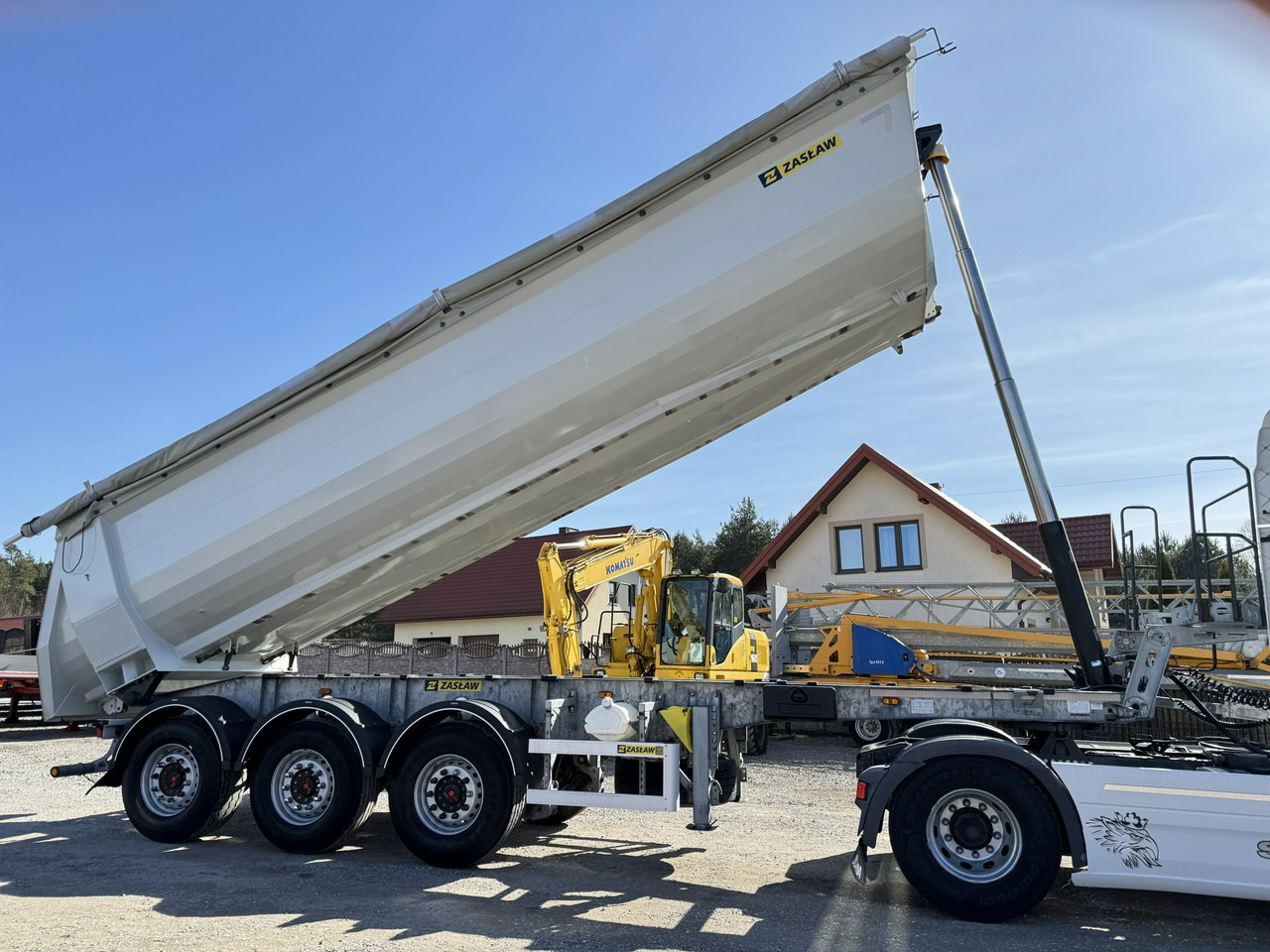 Zasław D-653A Mulda Stalowa Hardox 30m - Самосвал полуремарке: снимка 5 Zasław D-653A Mulda Stalowa Hardox 30m - Самосвал полуремарке: снимка 5