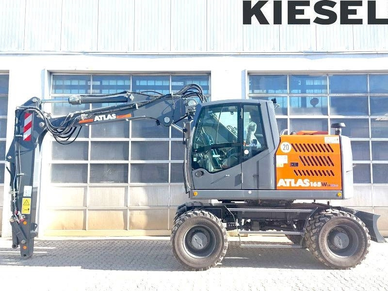 Atlas 165 W - Колесен багер: снимка 1 Atlas 165 W - Колесен багер: снимка 1