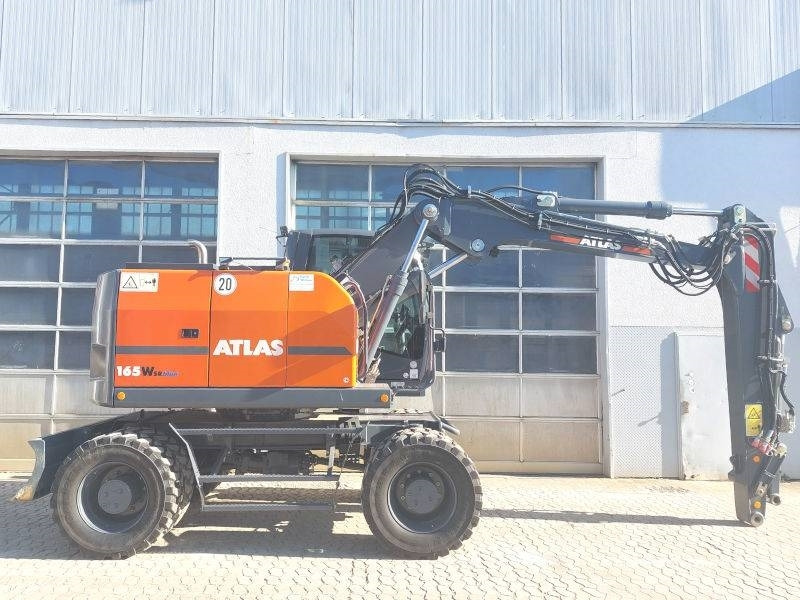 Atlas 165 W - Колесен багер: снимка 5 Atlas 165 W - Колесен багер: снимка 5