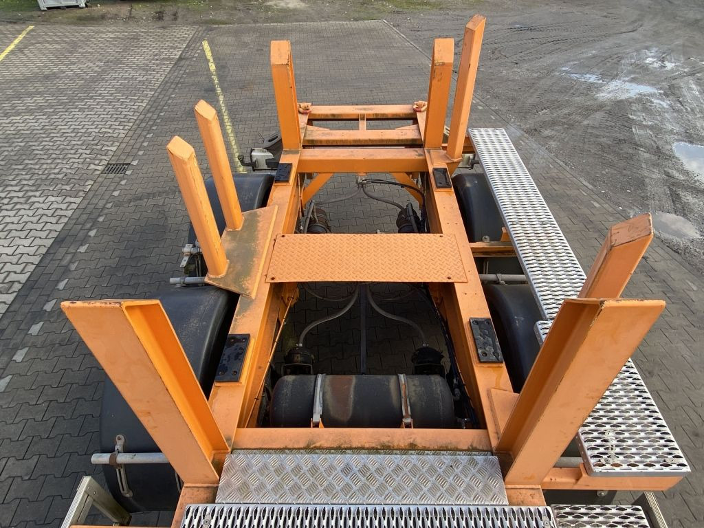 Eggers ZX 18E | Ballastgewichte*4x Zurrösen*BPW - Бордово ремарке/ Платформа: снимка 5 Eggers ZX 18E | Ballastgewichte*4x Zurrösen*BPW - Бордово ремарке/ Платформа: снимка 5