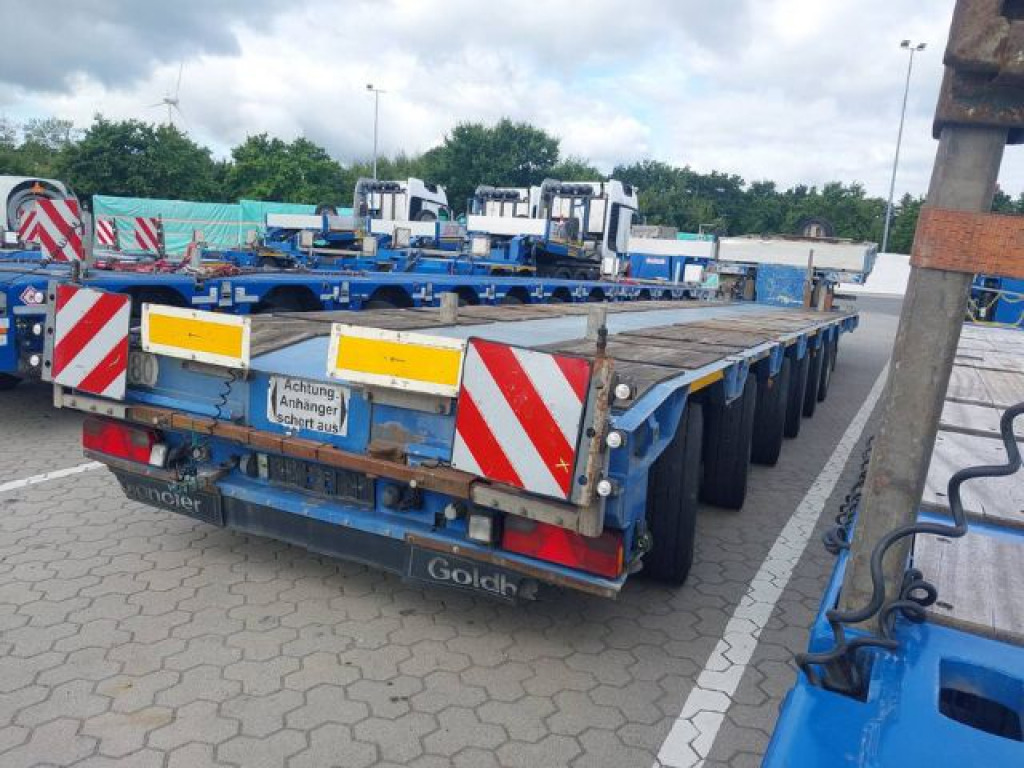 Goldhofer STZ-L6-62/80AA Tieflader Spezial - Нискорамна площадка полуремарке: снимка 5 Goldhofer STZ-L6-62/80AA Tieflader Spezial - Нискорамна площадка полуремарке: снимка 5