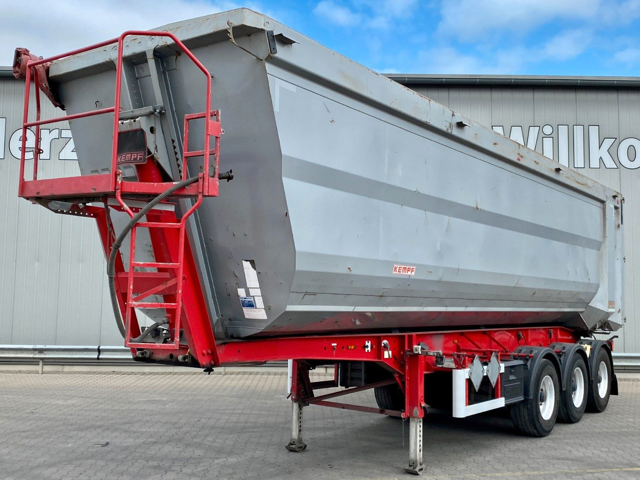 Kempf SKM 35/3 | Stahl 48m³*Getreideschieber*Lift*BPW - Самосвал полуремарке: снимка 1 Kempf SKM 35/3 | Stahl 48m³*Getreideschieber*Lift*BPW - Самосвал полуремарке: снимка 1