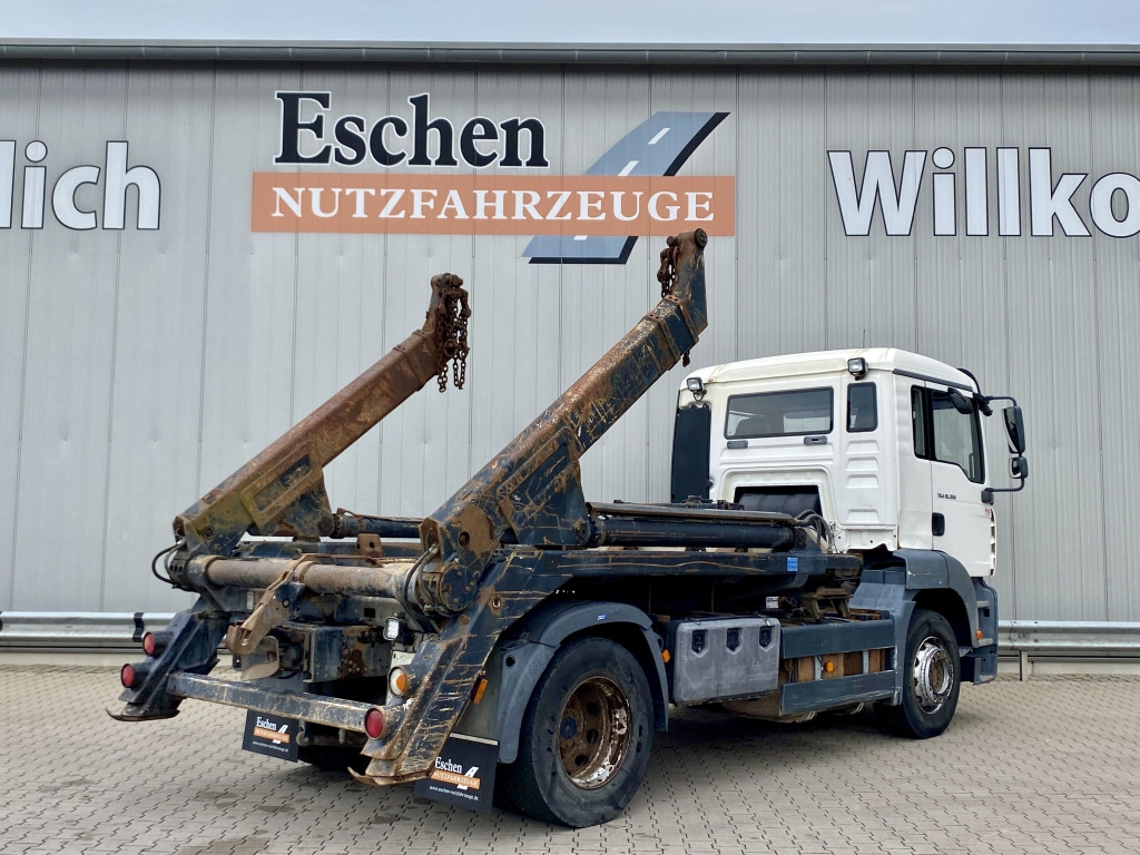 Мултилифт за контейнери камион MAN TGA 18.350 4x2 BL, Meiller AK 12 Teleabsetzer: снимка 6