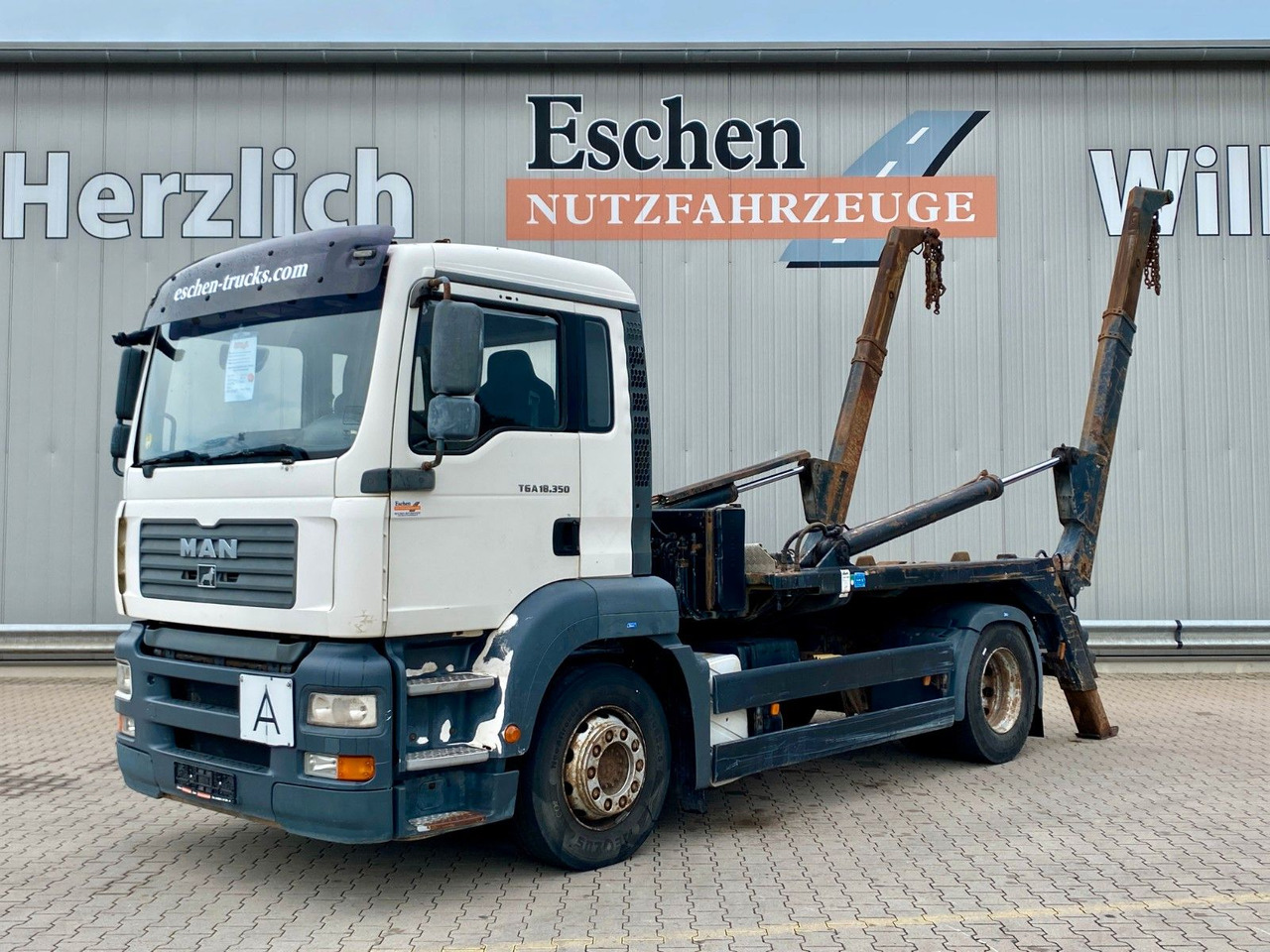 Самосвал камион MAN TGA 18.350 | MEILLER AK12*Klima*AHK*Tempomat*ASR: снимка 1