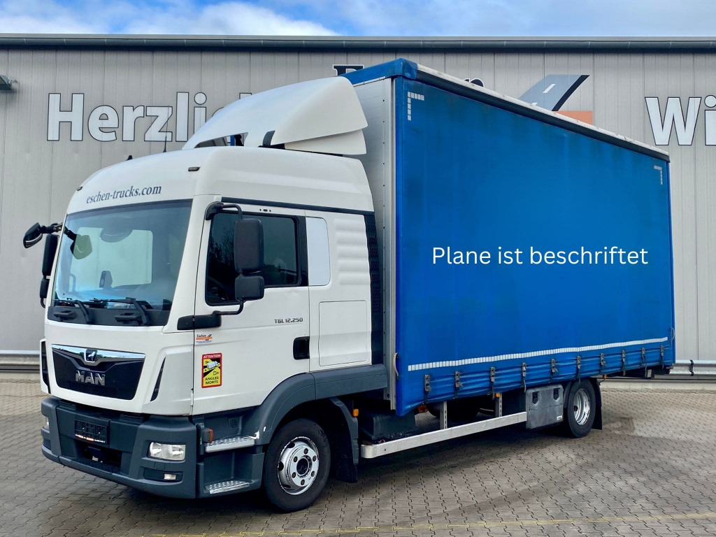MAN TGL 12.250 4x2 BL - Камион с брезент: снимка 2 MAN TGL 12.250 4x2 BL - Камион с брезент: снимка 2