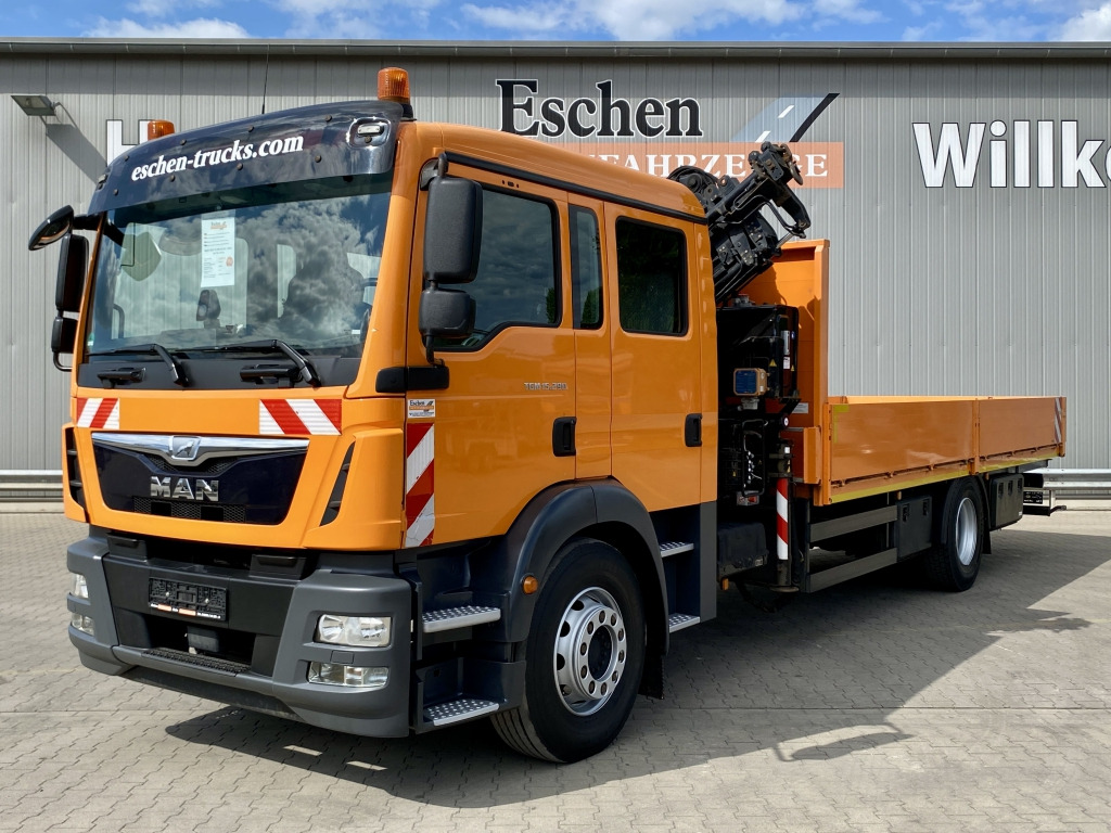 MAN TGM 15.290 4x2 BL / Atlas AK 75.2 Kran - Бордови камион, Камион с кран: снимка 1 MAN TGM 15.290 4x2 BL / Atlas AK 75.2 Kran - Бордови камион, Камион с кран: снимка 1