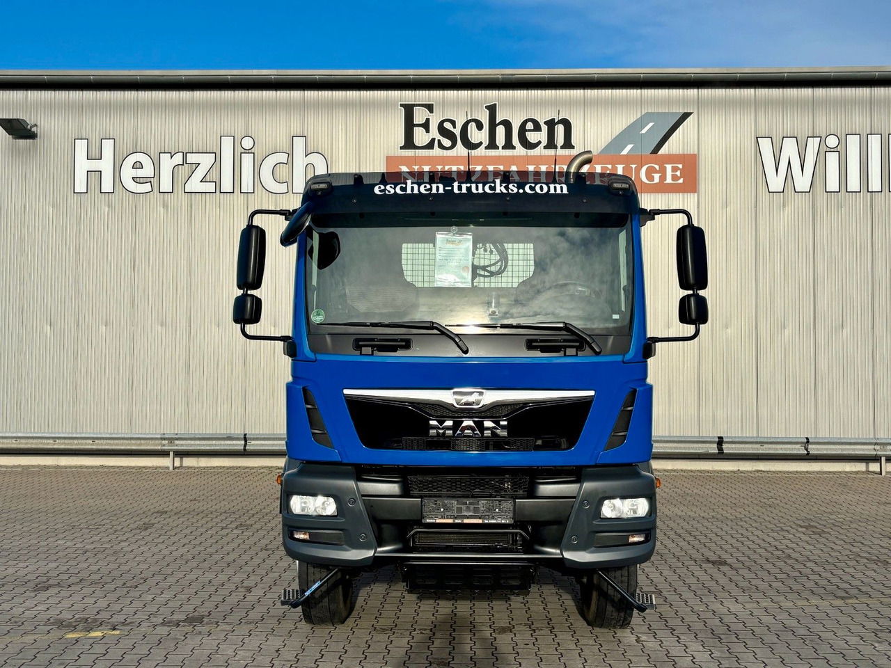 Самосвал камион, Камион с кран MAN TGM 18.320 4x4 BB | TÜV NEU*HIAB XHIDUO 138*FUNK: снимка 8
