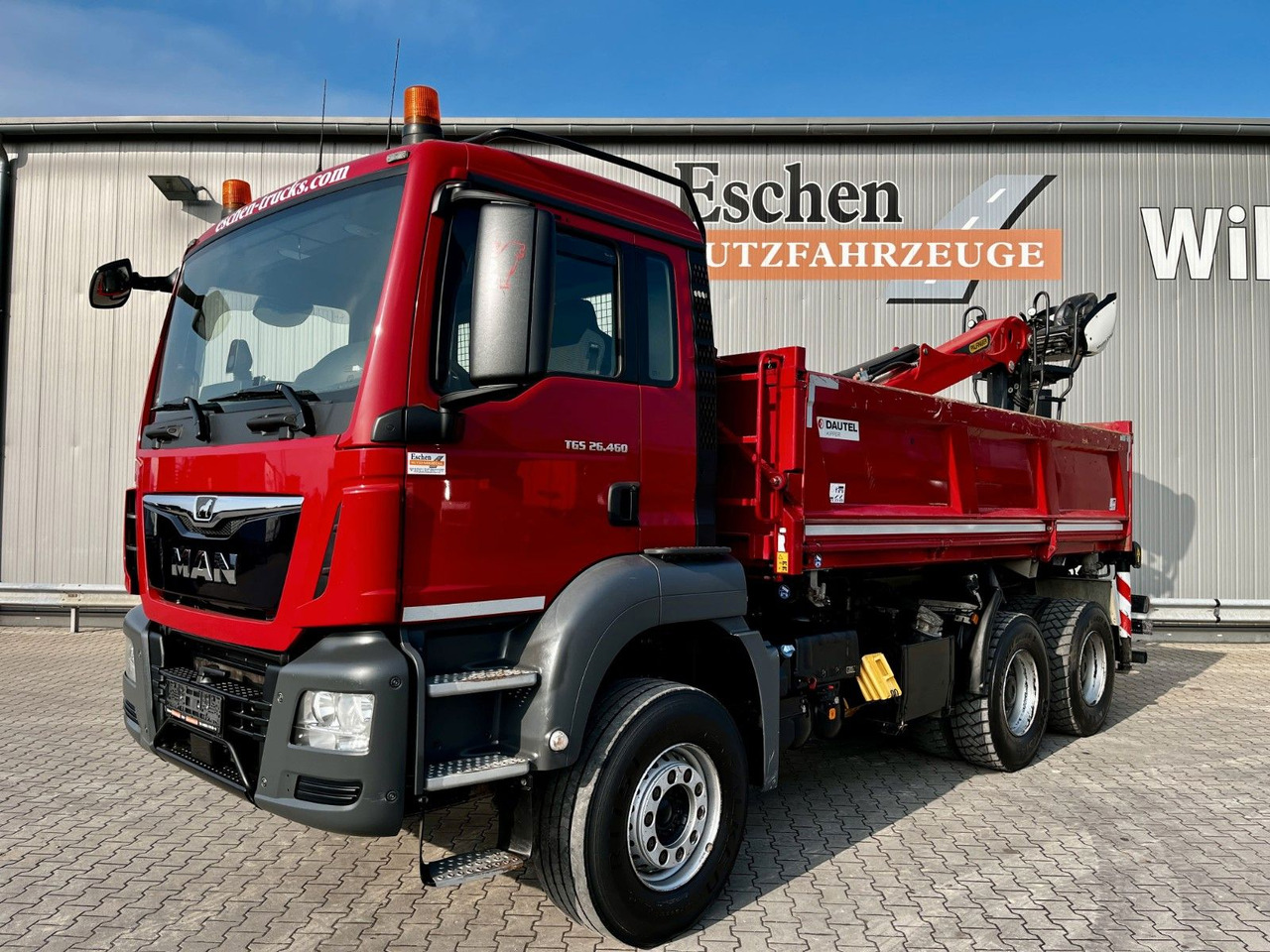 MAN TGS 26.460 6x4BB|Palfinger M12L83 Kran*Bordmatik - Самосвал камион, Камион с кран: снимка 2 MAN TGS 26.460 6x4BB|Palfinger M12L83 Kran*Bordmatik - Самосвал камион, Камион с кран: снимка 2