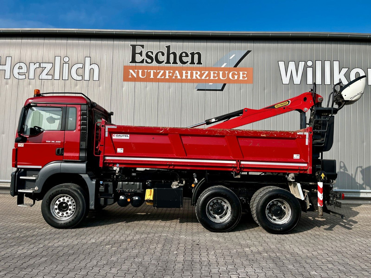 MAN TGS 26.460 6x4BB|Palfinger M12L83 Kran*Bordmatik - Самосвал камион, Камион с кран: снимка 3 MAN TGS 26.460 6x4BB|Palfinger M12L83 Kran*Bordmatik - Самосвал камион, Камион с кран: снимка 3