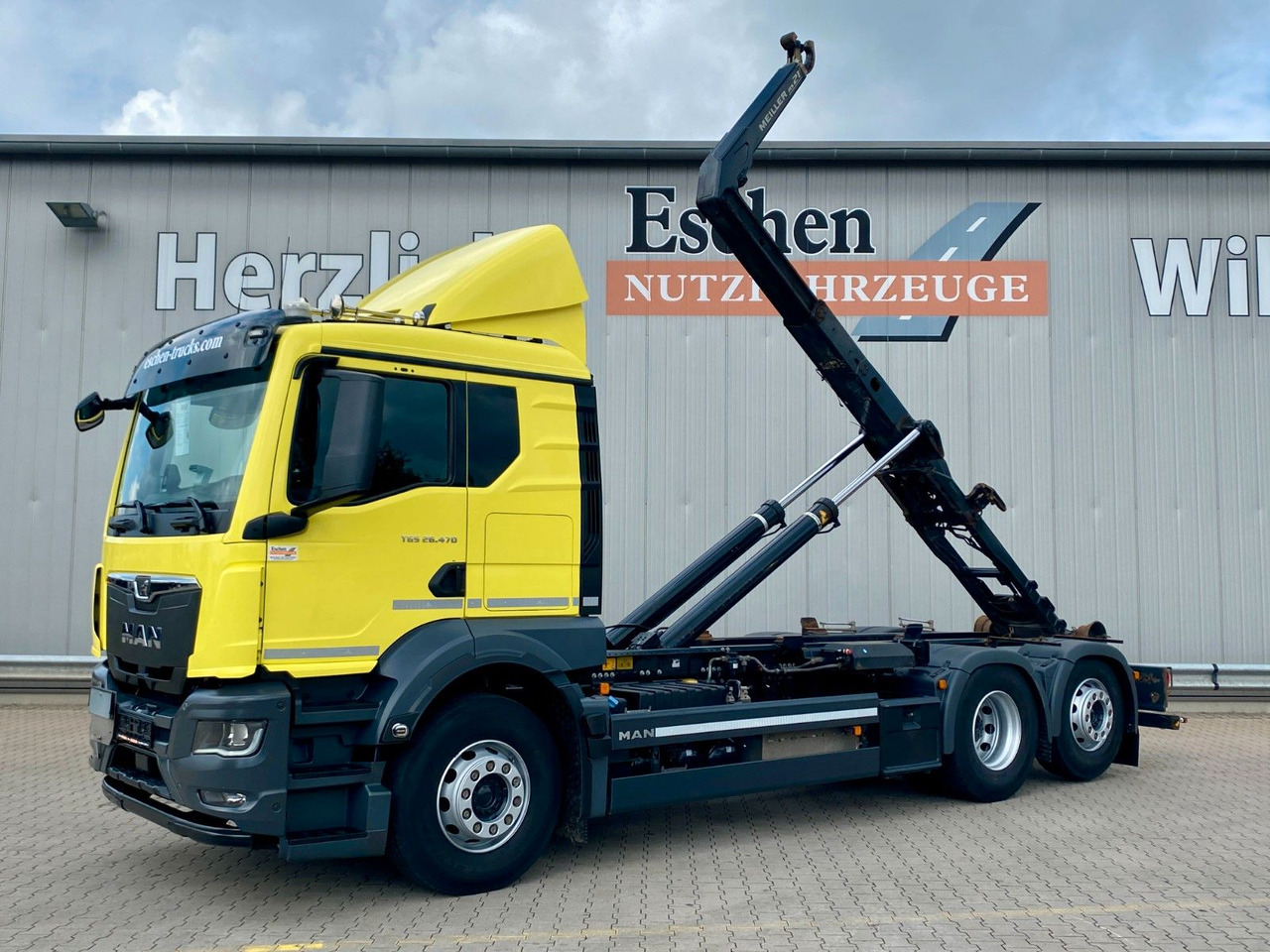 MAN TGS 26.470 6x2-4|MEILLER RS 21.65H*FUNK*Retarder - Мултилифт с кука камион: снимка 1 MAN TGS 26.470 6x2-4|MEILLER RS 21.65H*FUNK*Retarder - Мултилифт с кука камион: снимка 1