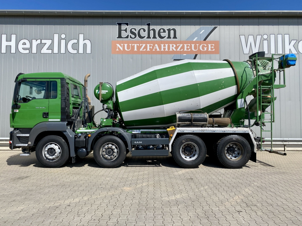 MAN TGS 32.360 8x4 BB / 9 m³ Stetter-Aufbau - Бетоновоз: снимка 2 MAN TGS 32.360 8x4 BB / 9 m³ Stetter-Aufbau - Бетоновоз: снимка 2