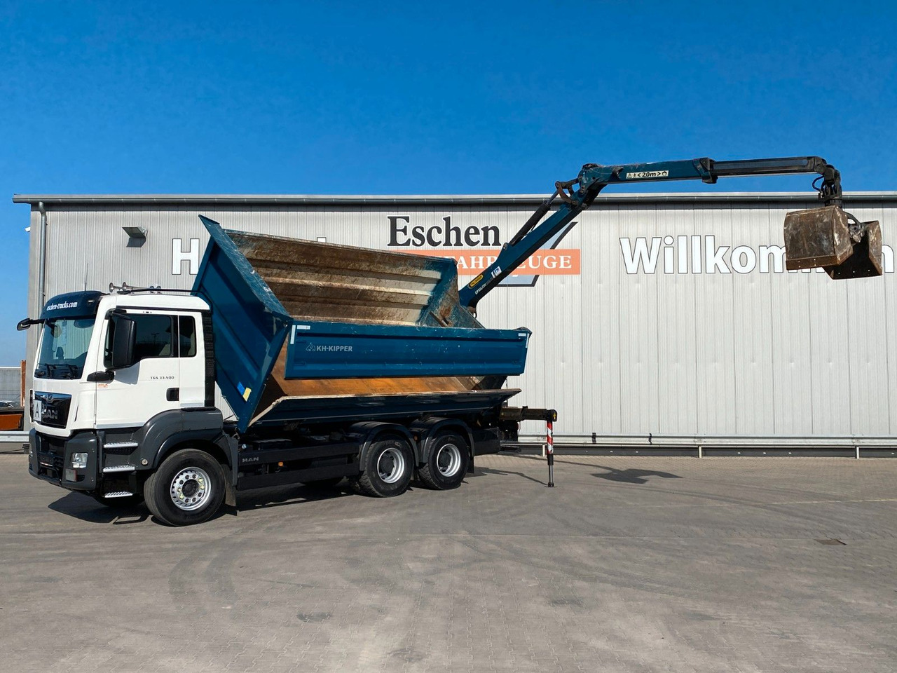 MAN TGS 33.500 6x4 BB | Palfinger M12L80*Bordmatik MAN TGS 33.500 6x4 BB | Palfinger M12L80*Bordmatik - Самосвал камион, Камион с кран: снимка 1 MAN TGS 33.500 6x4 BB | Palfinger M12L80*Bordmatik MAN TGS 33.500 6x4 BB | Palfinger M12L80*Bordmatik - Самосвал камион, Камион с кран: снимка 1