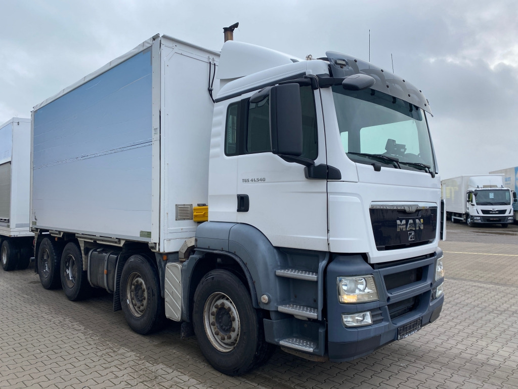 MAN TGS 41.540 8x4 BB Eichfahrzeug - Камион фургон: снимка 2 MAN TGS 41.540 8x4 BB Eichfahrzeug - Камион фургон: снимка 2