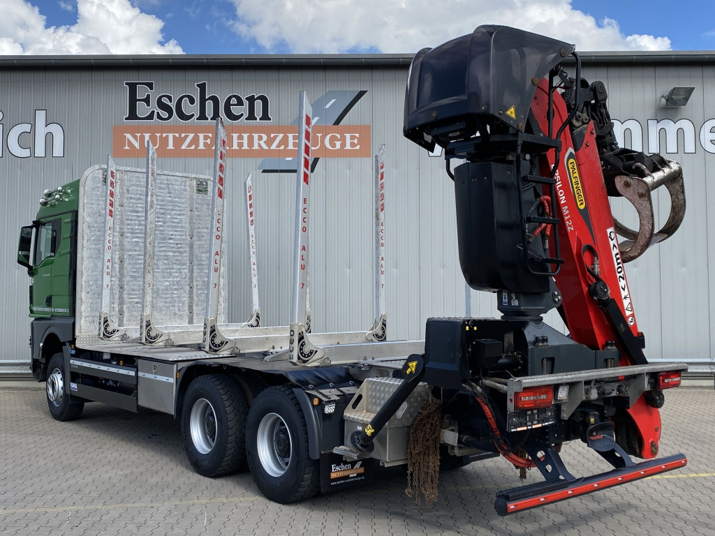 MAN TGX 33.580 6x4 BB Kurzholzaufbau / Kran - Камион за дърва, Камион с кран: снимка 3 MAN TGX 33.580 6x4 BB Kurzholzaufbau / Kran - Камион за дърва, Камион с кран: снимка 3