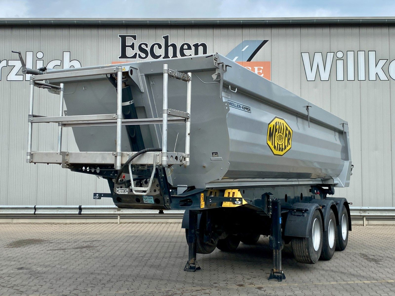 Meiller MHPS 44.3-N I 25m³ Stahl*Luft/Lift*Plane*SAF - Самосвал полуремарке: снимка 1 Meiller MHPS 44.3-N I 25m³ Stahl*Luft/Lift*Plane*SAF - Самосвал полуремарке: снимка 1