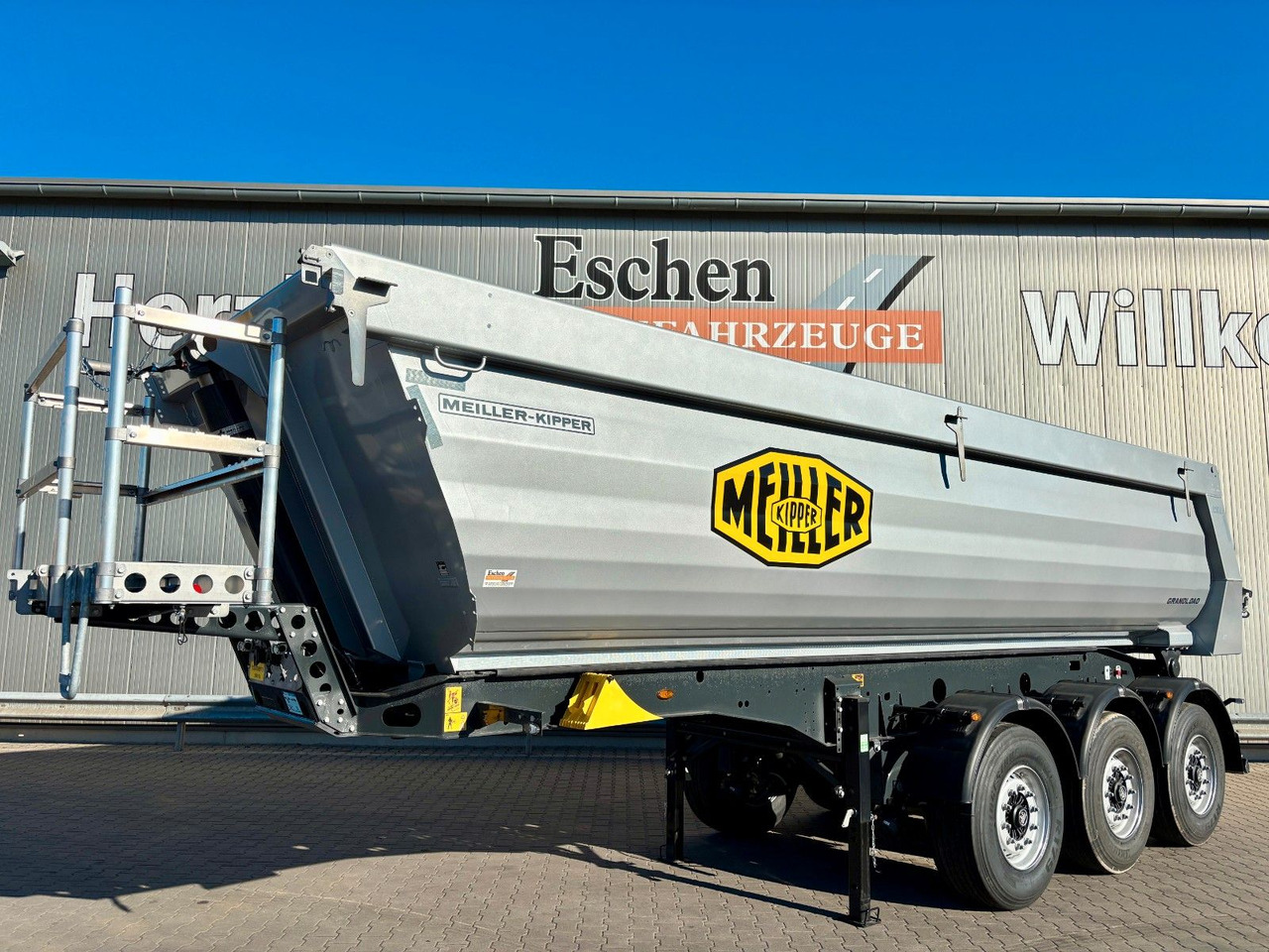 Самосвал полуремарке Meiller MHPS 44.3-N | NEW*Grandload*Stahl 25m³*Luft-Lift: снимка 1