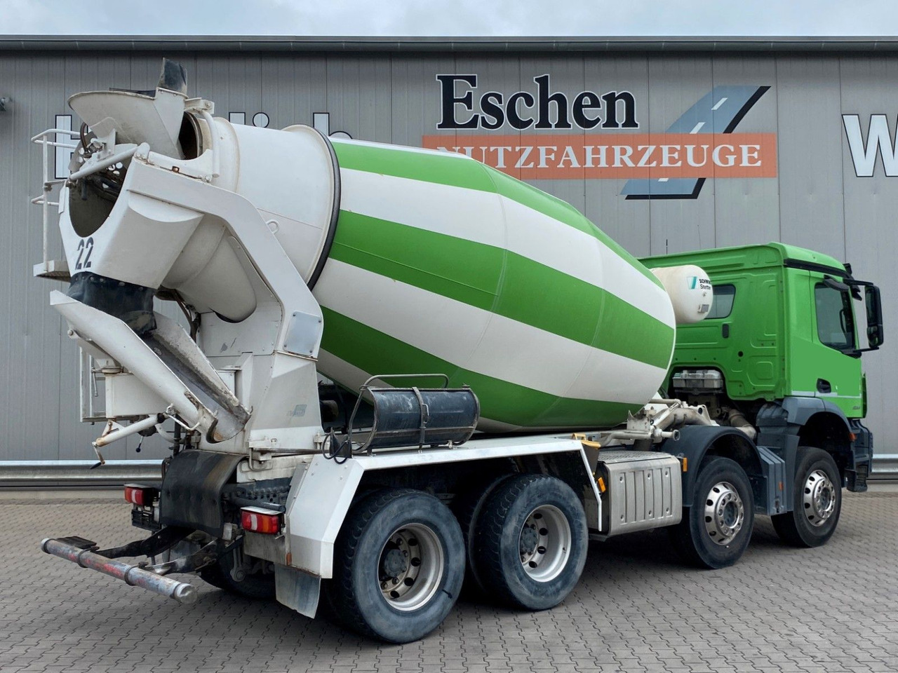 Mercedes-Benz 3236 Arocs | 9m³ Stetter*Klima*Navi*Blatt*1.Hand - Бетоновоз: снимка 3 Mercedes-Benz 3236 Arocs | 9m³ Stetter*Klima*Navi*Blatt*1.Hand - Бетоновоз: снимка 3
