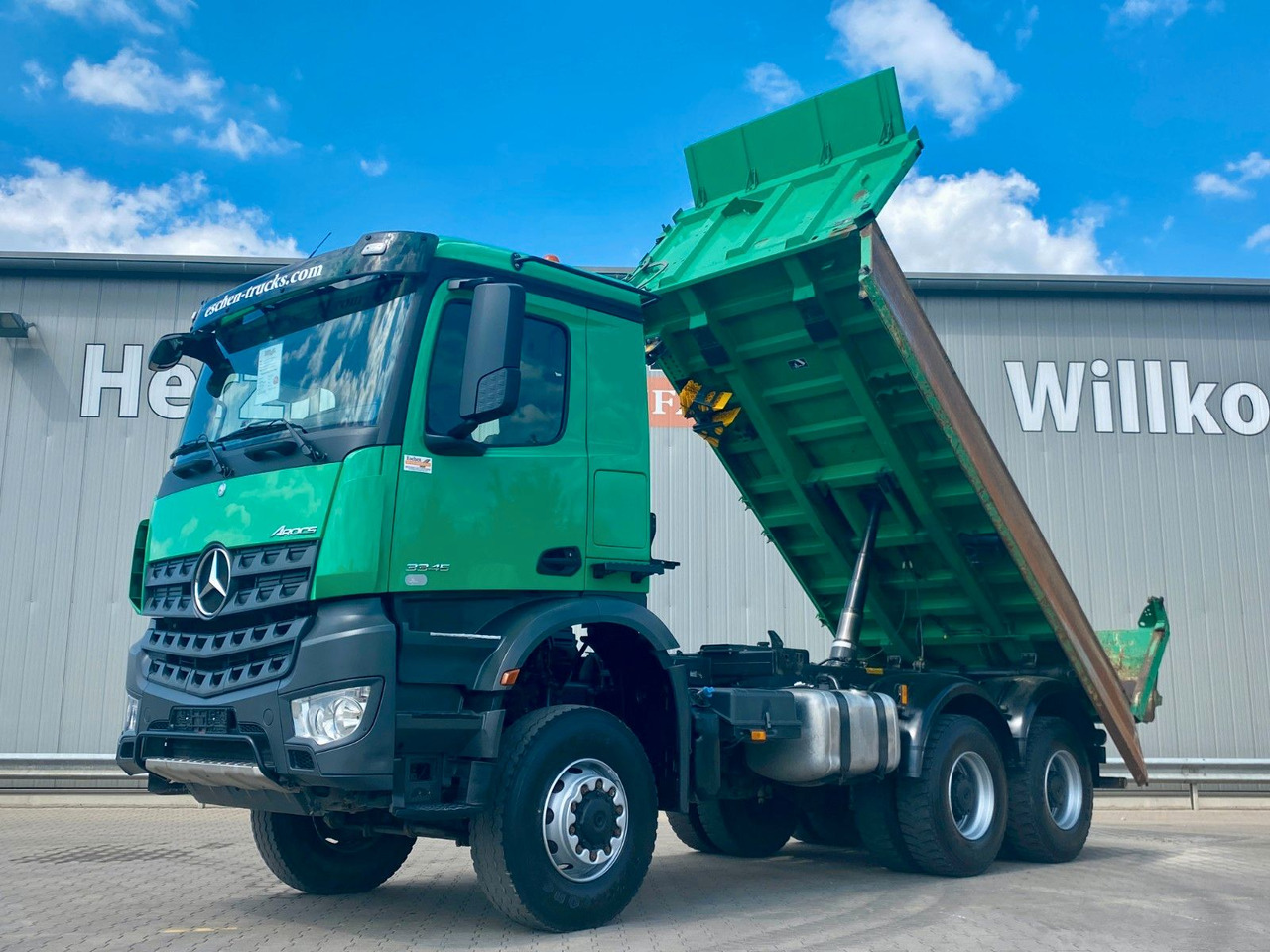 Mercedes-Benz 3345 Arocs 6x6 | MEILLER*Bordmatik*AHK*Blatt*AC - Самосвал камион: снимка 1 Mercedes-Benz 3345 Arocs 6x6 | MEILLER*Bordmatik*AHK*Blatt*AC - Самосвал камион: снимка 1