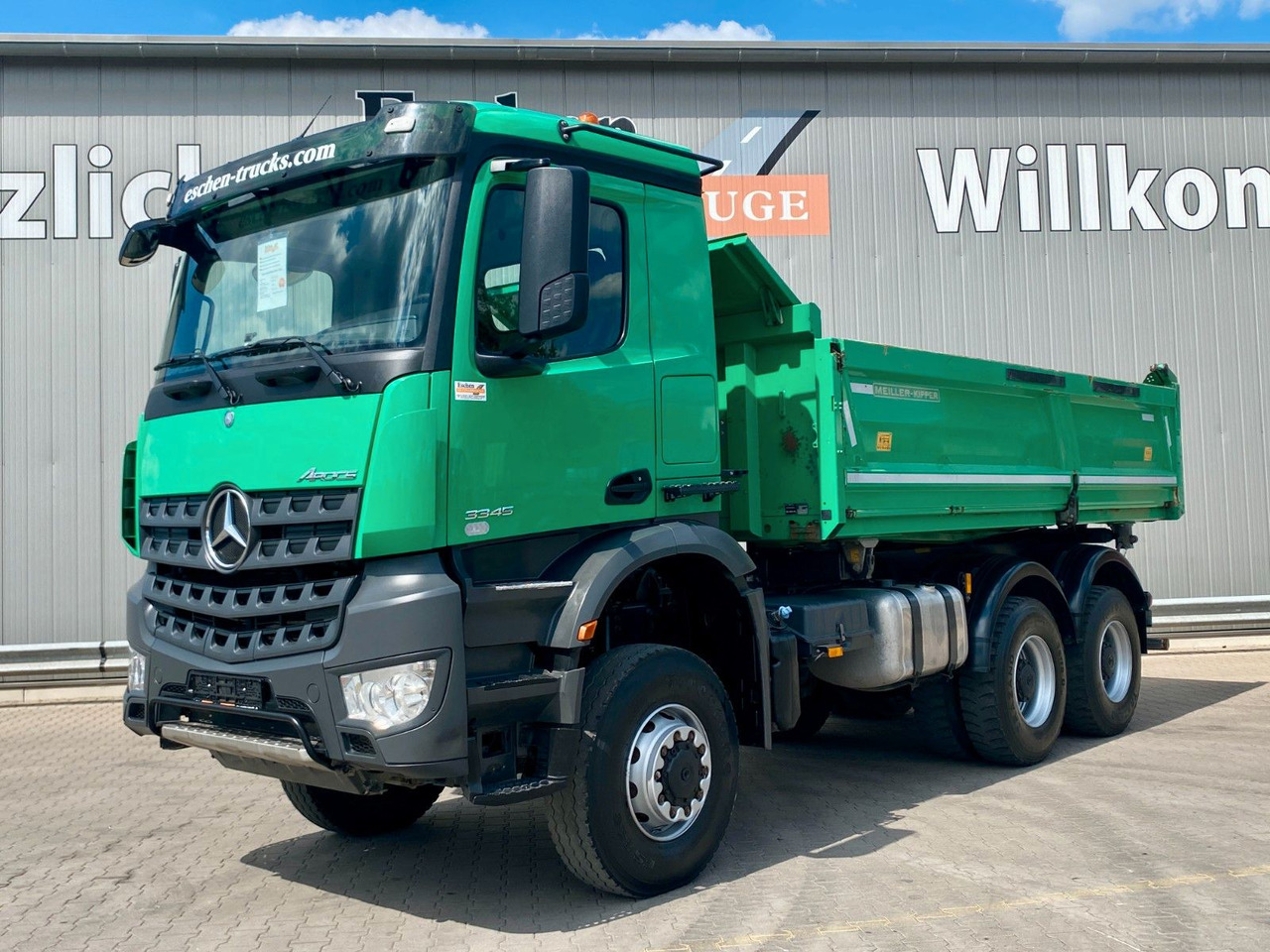 Mercedes-Benz 3345 Arocs 6x6 | MEILLER*Bordmatik*AHK*Blatt*AC - Самосвал камион: снимка 2 Mercedes-Benz 3345 Arocs 6x6 | MEILLER*Bordmatik*AHK*Blatt*AC - Самосвал камион: снимка 2