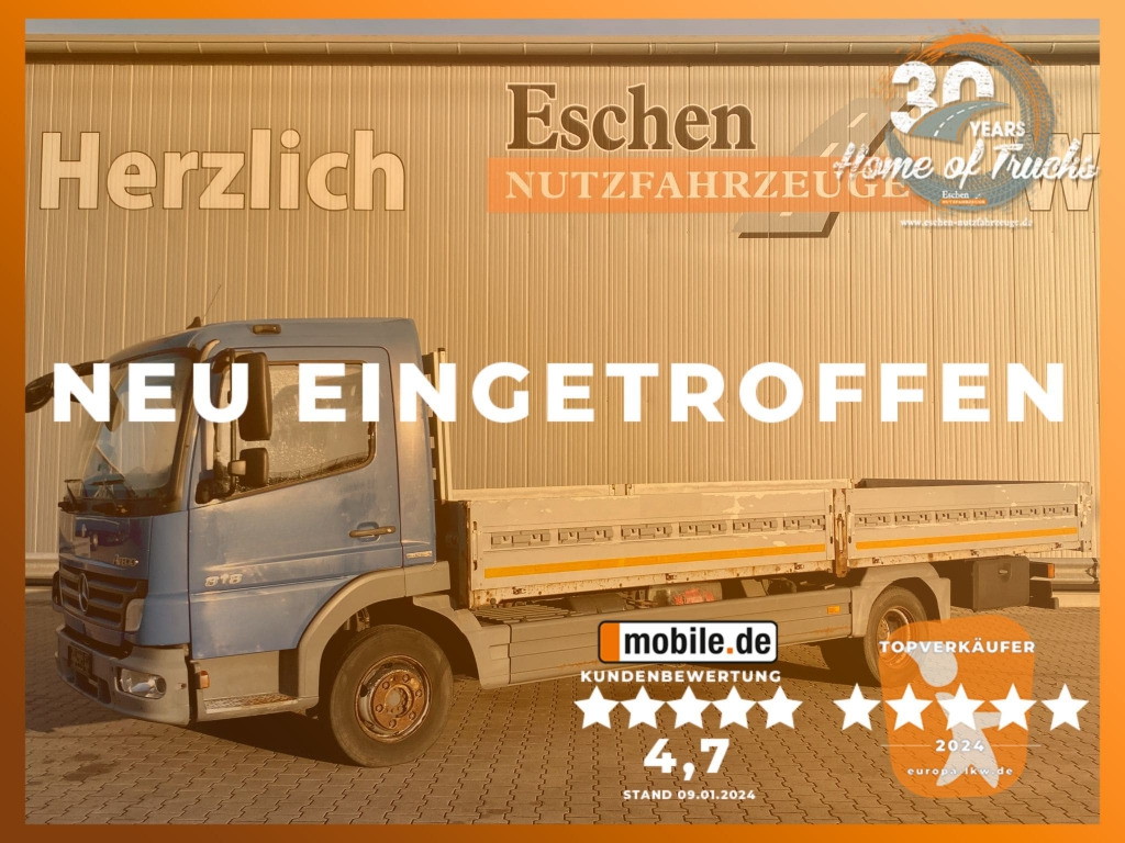 Mercedes-Benz 818 Atego - Бордови камион: снимка 1 Mercedes-Benz 818 Atego - Бордови камион: снимка 1