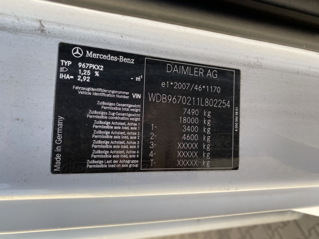 Mercedes-Benz 818 L Atego / BÄR-LBW - Камион фургон: снимка 4 Mercedes-Benz 818 L Atego / BÄR-LBW - Камион фургон: снимка 4