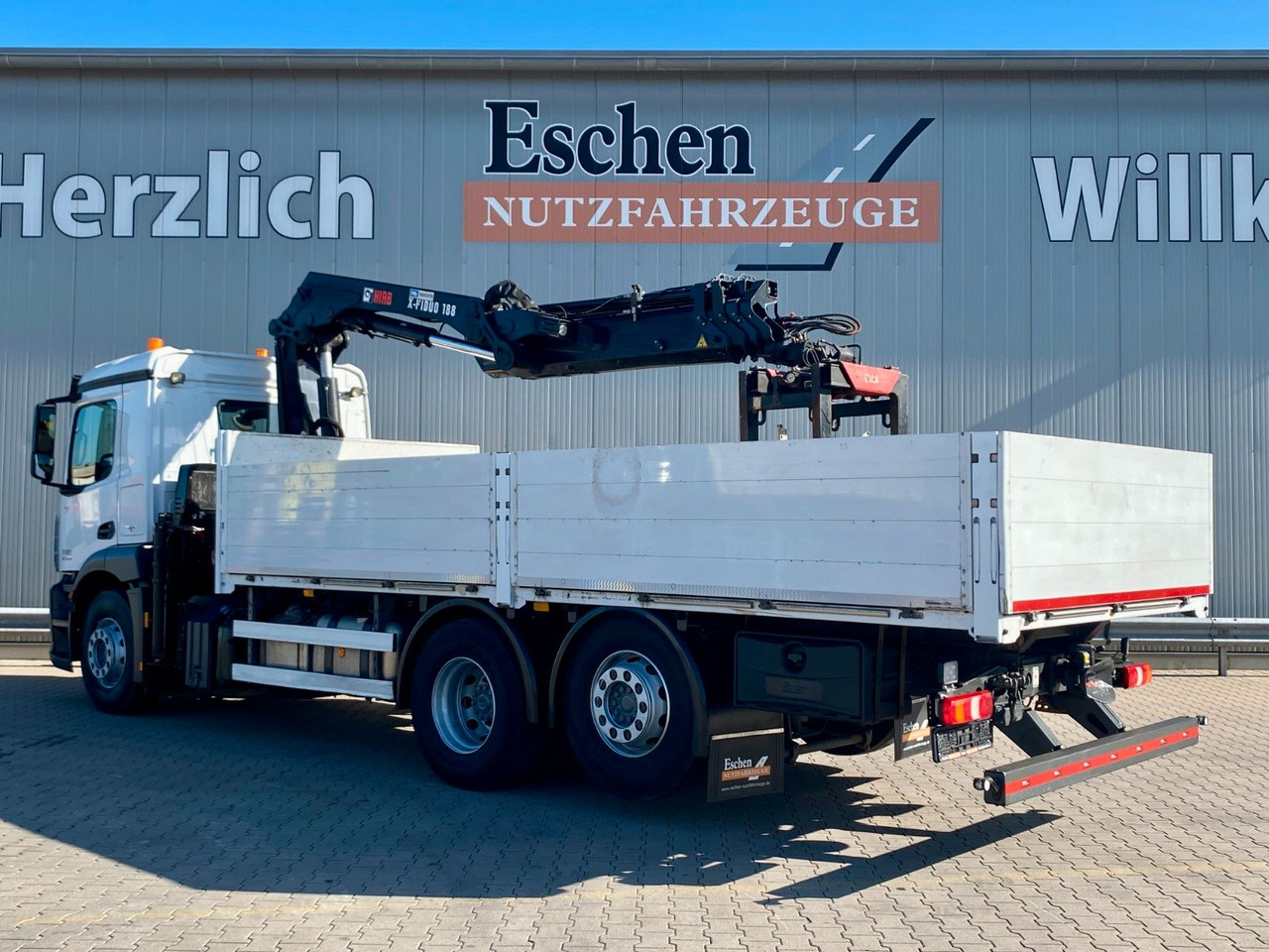 Mercedes-Benz Antos 2533 6x2 | X-HIDUO 188/ES-3*AHK*5+6.Kreis - Бордови камион, Камион с кран: снимка 4 Mercedes-Benz Antos 2533 6x2 | X-HIDUO 188/ES-3*AHK*5+6.Kreis - Бордови камион, Камион с кран: снимка 4