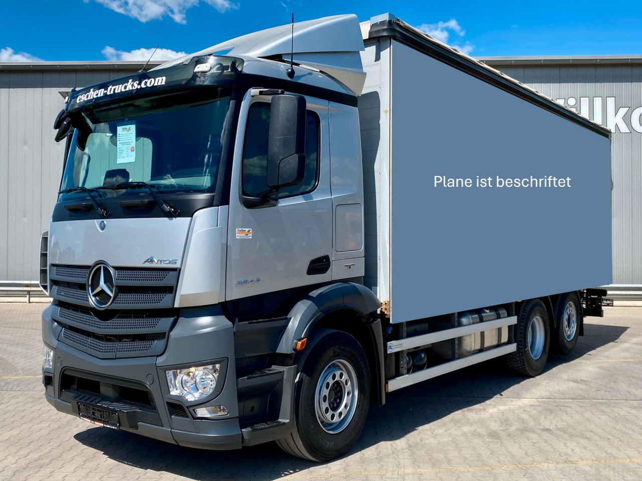 Mercedes-Benz Antos 2543 | BÄR LBW*2x Schiebegardine*Kamera*AC - Камион с брезент: снимка 1 Mercedes-Benz Antos 2543 | BÄR LBW*2x Schiebegardine*Kamera*AC - Камион с брезент: снимка 1