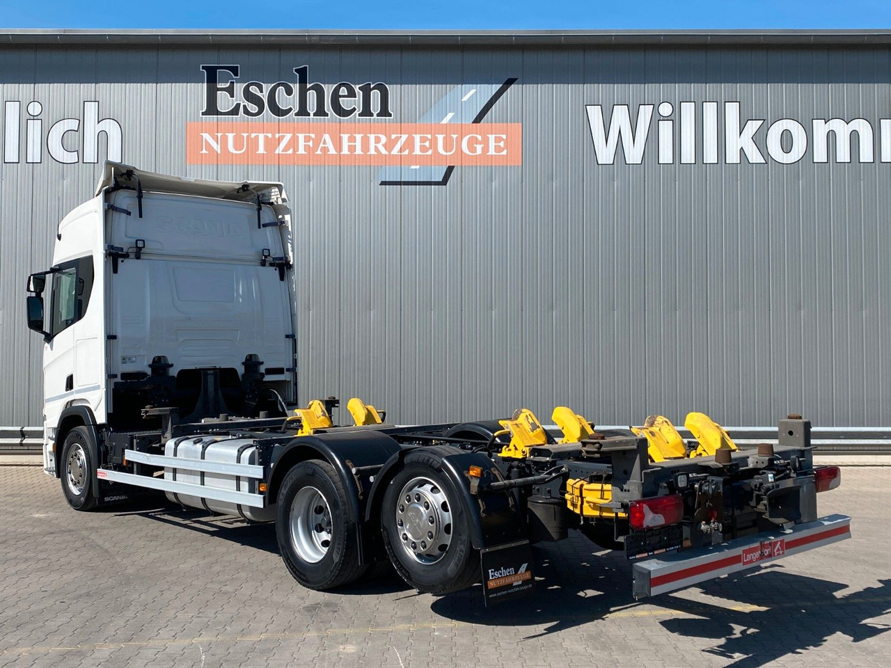 Scania R 450 B 6x2*4 BDF|Retarder*AHK*Lift*SDG Wechsler - Контейнеровоз/ Сменна каросерия камион: снимка 3 Scania R 450 B 6x2*4 BDF|Retarder*AHK*Lift*SDG Wechsler - Контейнеровоз/ Сменна каросерия камион: снимка 3