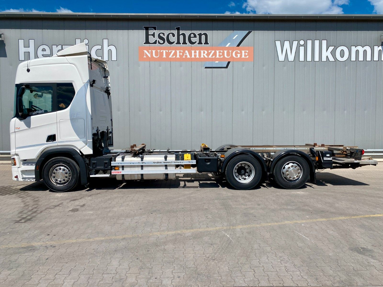 Scania R 450 B 6x2*4 | LBW 1,50to.*AHK*Retarder*Navi*AC - Контейнеровоз/ Сменна каросерия камион: снимка 2 Scania R 450 B 6x2*4 | LBW 1,50to.*AHK*Retarder*Navi*AC - Контейнеровоз/ Сменна каросерия камион: снимка 2