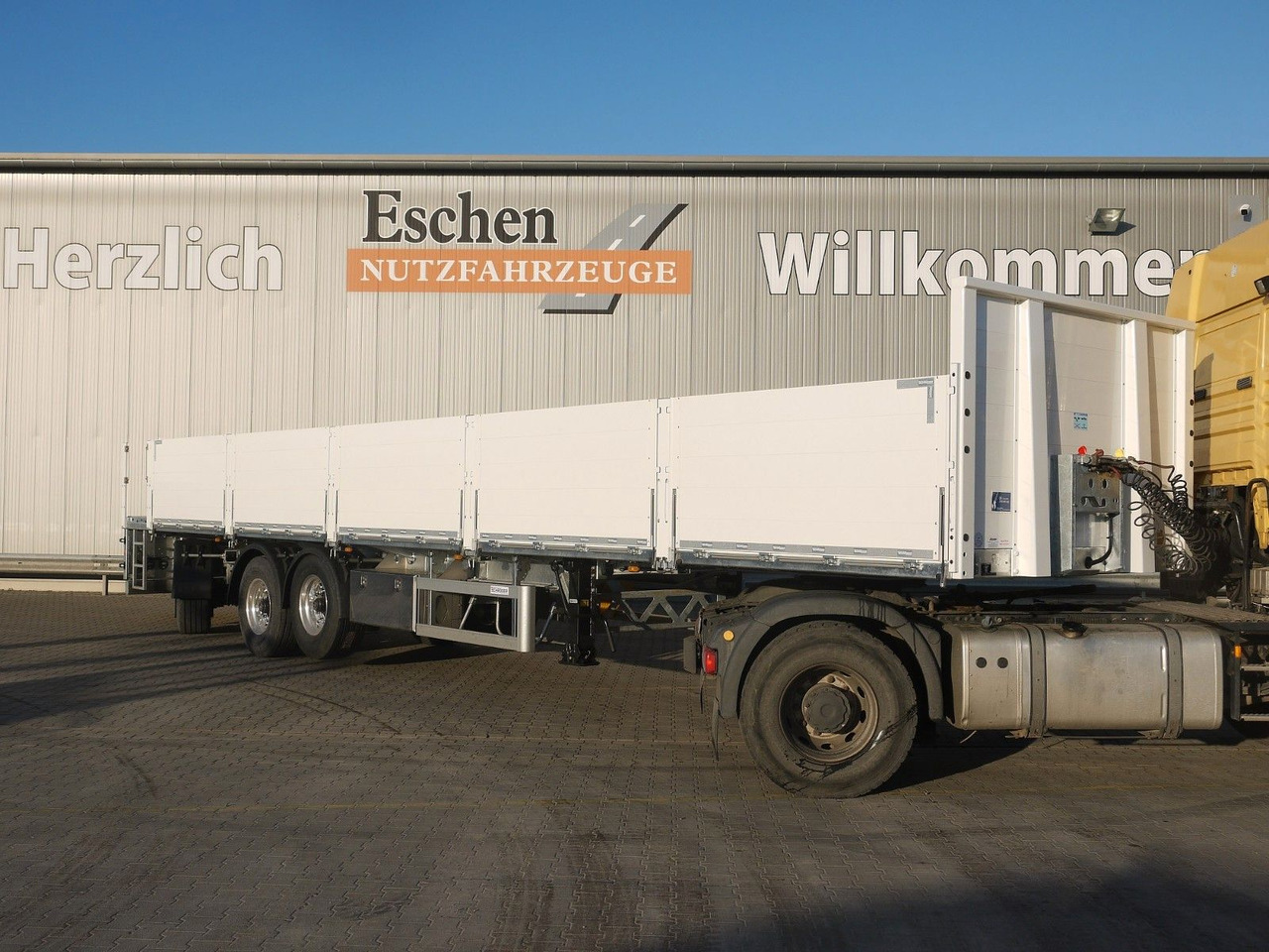 Schröder 12,85m|Rollkran-Kran*Pritsche*Lenkachse - Бордово полуремарке/ Платформа: снимка 4 Schröder 12,85m|Rollkran-Kran*Pritsche*Lenkachse - Бордово полуремарке/ Платформа: снимка 4