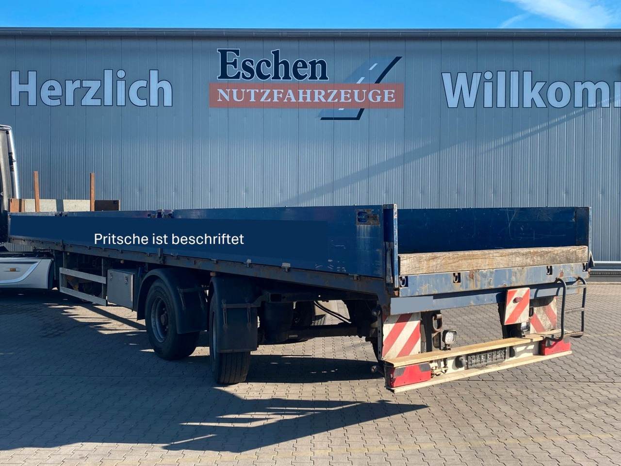 Stehmann | Luft-Lift*BPW-Achsen*1.Hand - Бордово полуремарке/ Платформа: снимка 3 Stehmann | Luft-Lift*BPW-Achsen*1.Hand - Бордово полуремарке/ Платформа: снимка 3