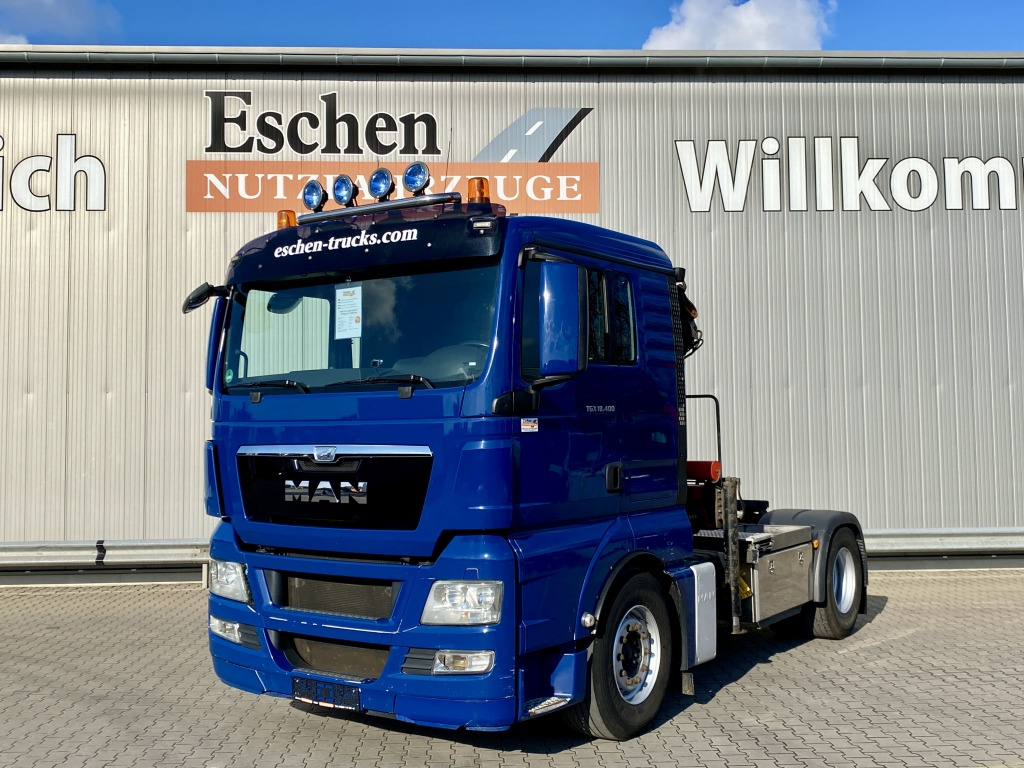 MAN TGX 18.400 4x2 BLS / Palfinger PK15500 Kran - Влекач: снимка 1 MAN TGX 18.400 4x2 BLS / Palfinger PK15500 Kran - Влекач: снимка 1