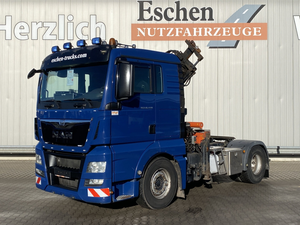 MAN TGX 18.440 4x2 BLS / Atlas 165.2E-A4 Kran - Влекач: снимка 1 MAN TGX 18.440 4x2 BLS / Atlas 165.2E-A4 Kran - Влекач: снимка 1