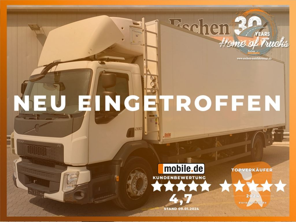 Volvo FE 280|CarrierSupra1250MT*Diesel/Netz*LBW 2.0to. - Рефрижератор камион: снимка 1 Volvo FE 280|CarrierSupra1250MT*Diesel/Netz*LBW 2.0to. - Рефрижератор камион: снимка 1