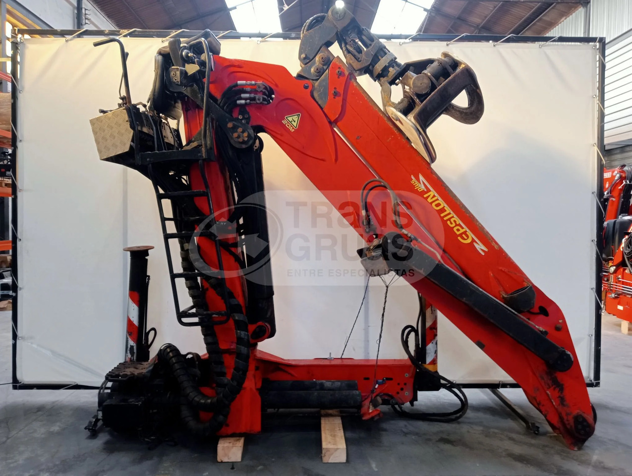 Grúa Epsilon Q170Z96 - Кран за камион за Камион: снимка 2 Grúa Epsilon Q170Z96 - Кран за камион за Камион: снимка 2