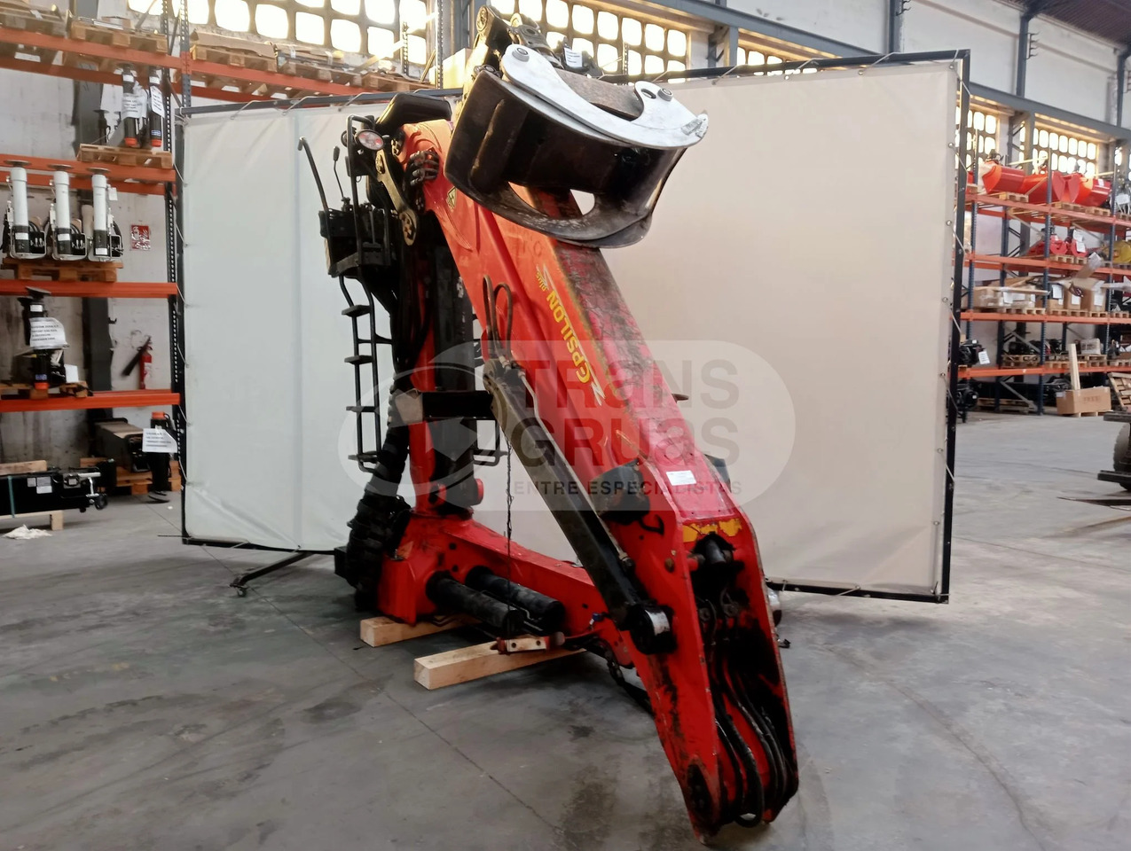 Grúa Epsilon Q170Z96 - Кран за камион за Камион: снимка 4 Grúa Epsilon Q170Z96 - Кран за камион за Камион: снимка 4