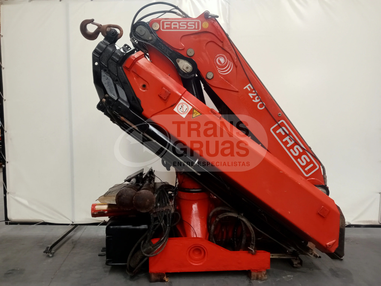 Grúa Fassi F290A.24 - Кран за камион за Камион: снимка 5 Grúa Fassi F290A.24 - Кран за камион за Камион: снимка 5