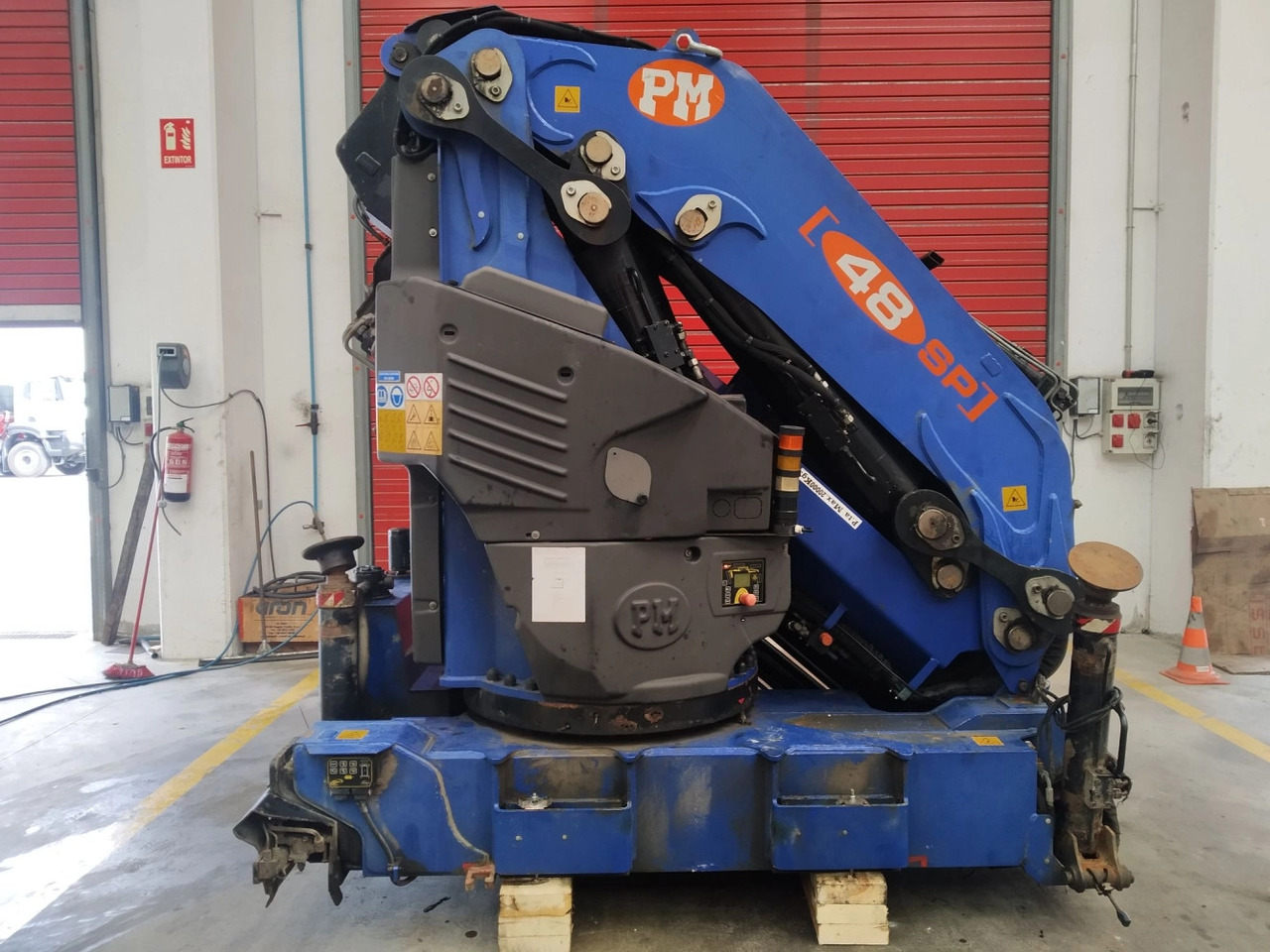 Grúa PM 48 SP - Кран за камион за Камион: снимка 1 Grúa PM 48 SP - Кран за камион за Камион: снимка 1